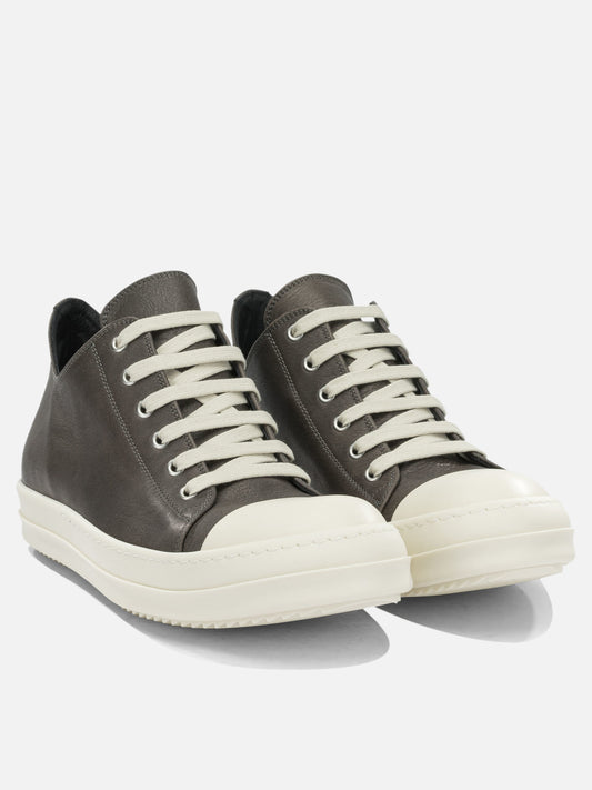 Rick Owens "Low Sneaks" Low-Top Sneakers Brown

