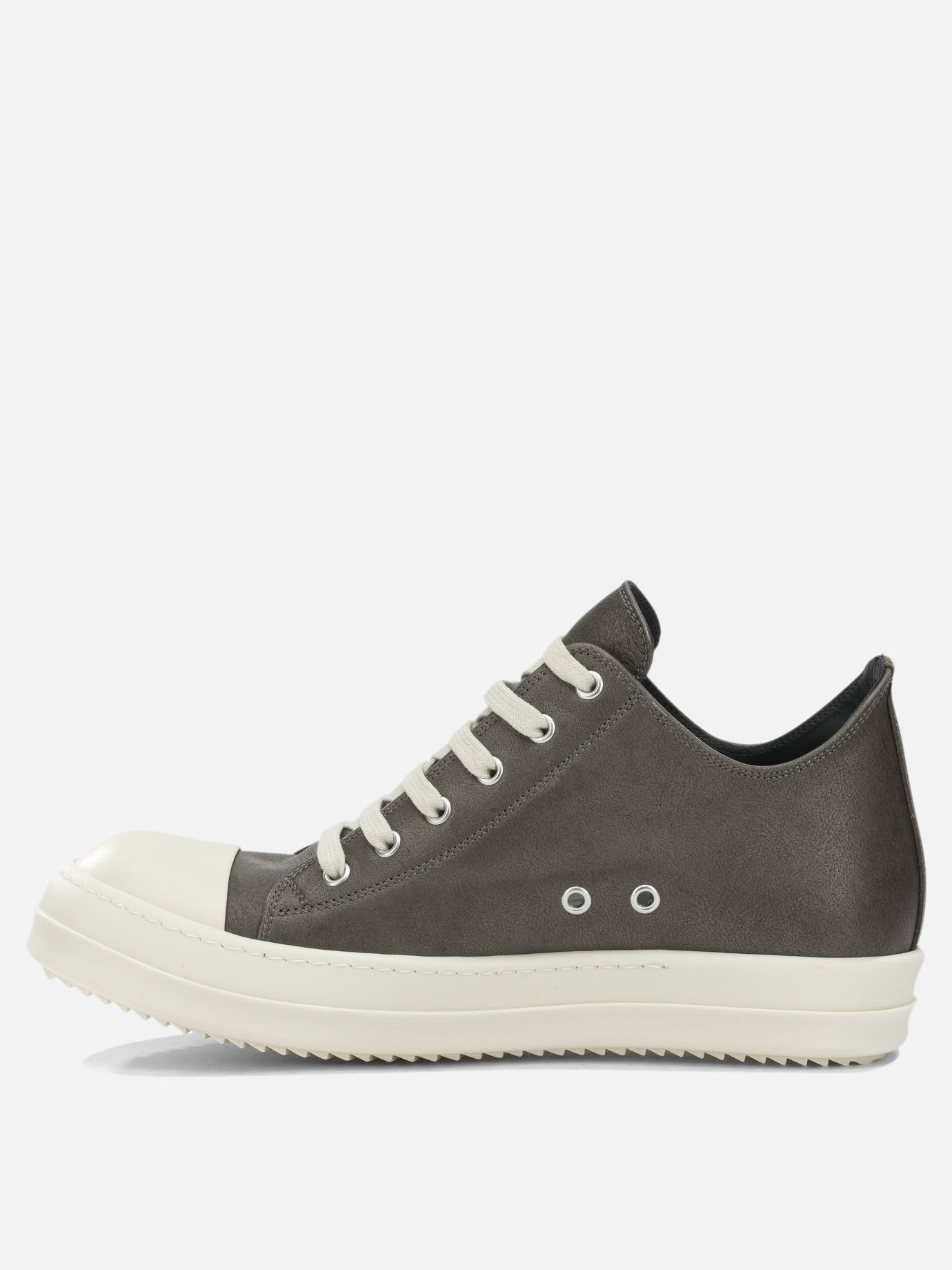 Rick Owens "Low Sneaks" Low-Top Sneakers Brown

