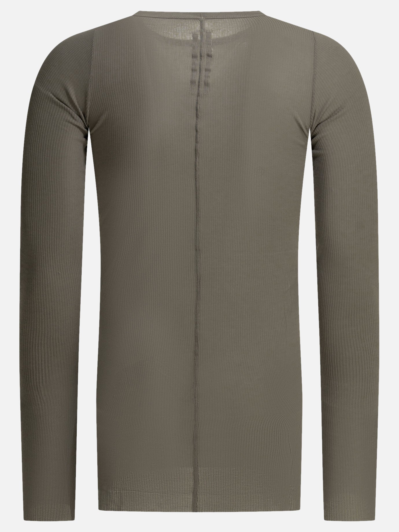 Round neck t-shirts Solid colour  Grey - Rick Owens Men | PDP | VIETTI Online Store | thumbnail_2