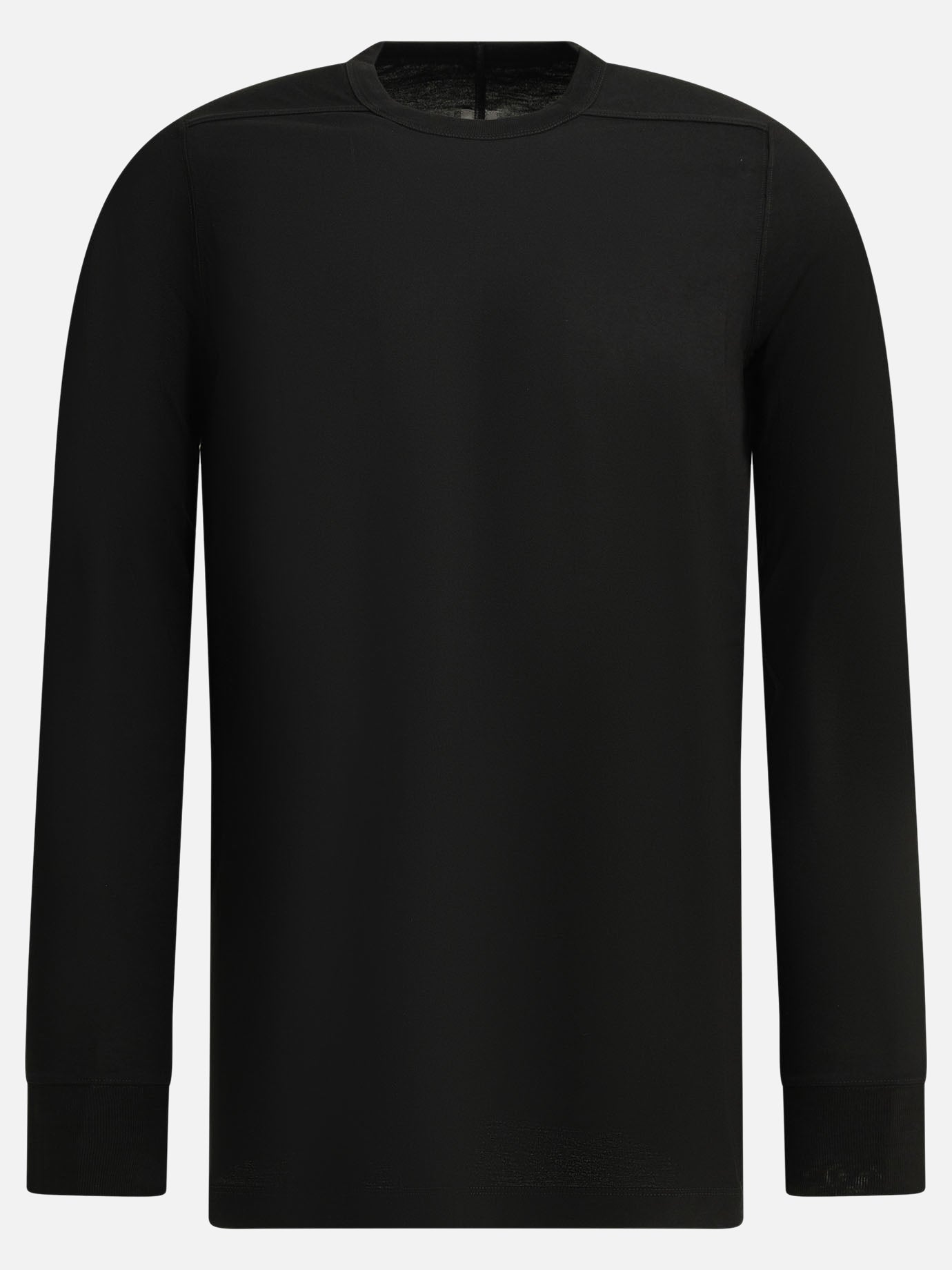 T-shirt girocollo Solid colour  Nero - Rick Owens Uomo | PDP | VIETTI Online Store | Zoom-Modal

