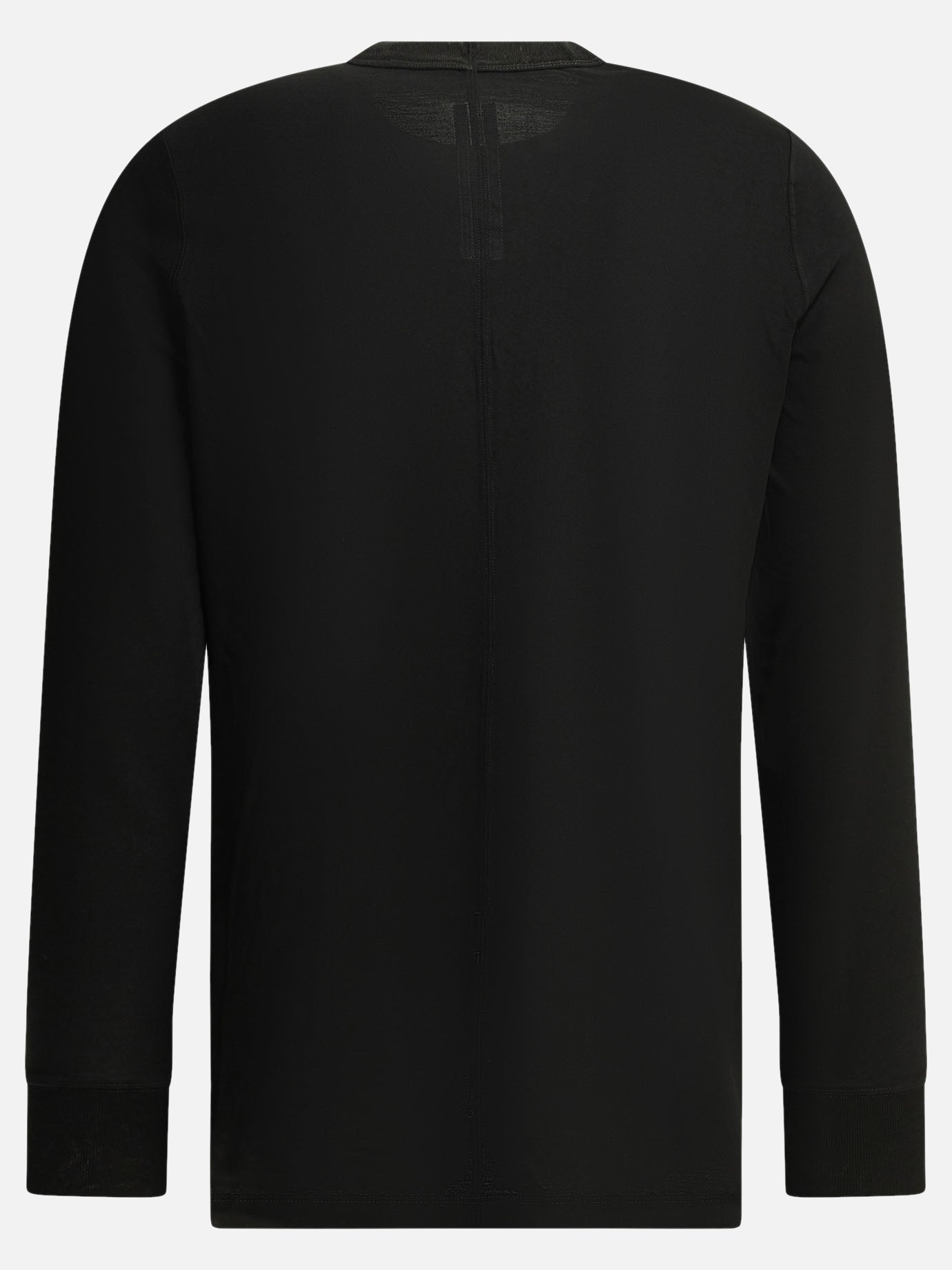 T-shirt girocollo Solid colour  Nero - Rick Owens Uomo | PDP | VIETTI Online Store | thumbnail_4