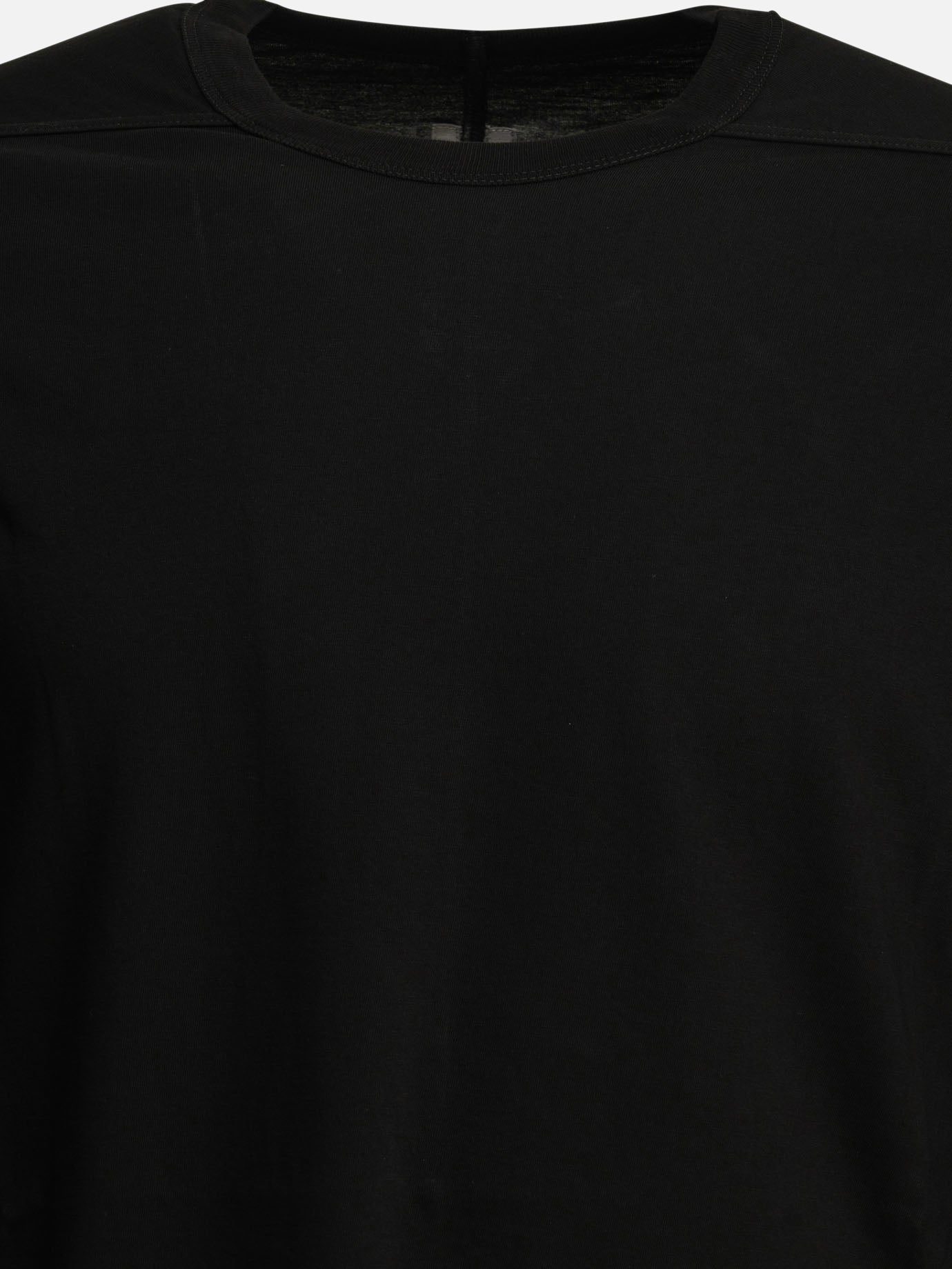 T-shirt girocollo Solid colour  Nero - Rick Owens Uomo | PDP | VIETTI Online Store | Zoom-Modal_5
