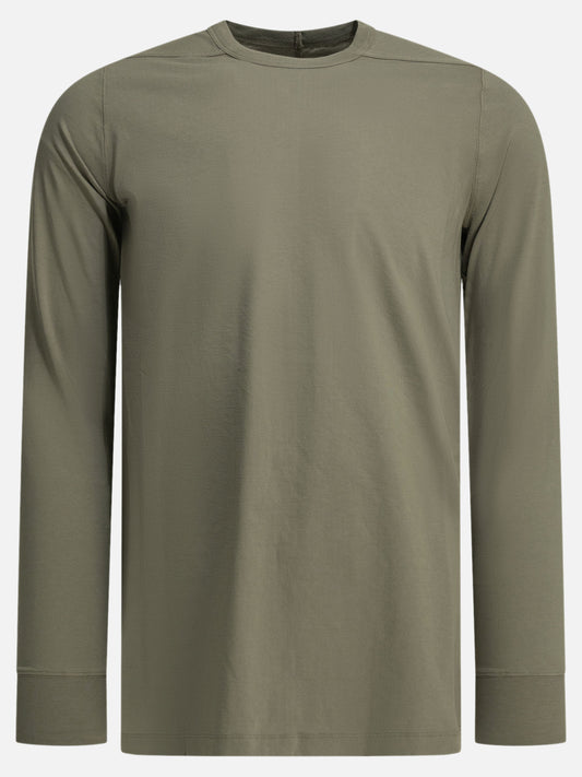 Crewneck t-shirts Solid colour  Grey - Rick Owens Men | PLP | VIETTI Online Store 
