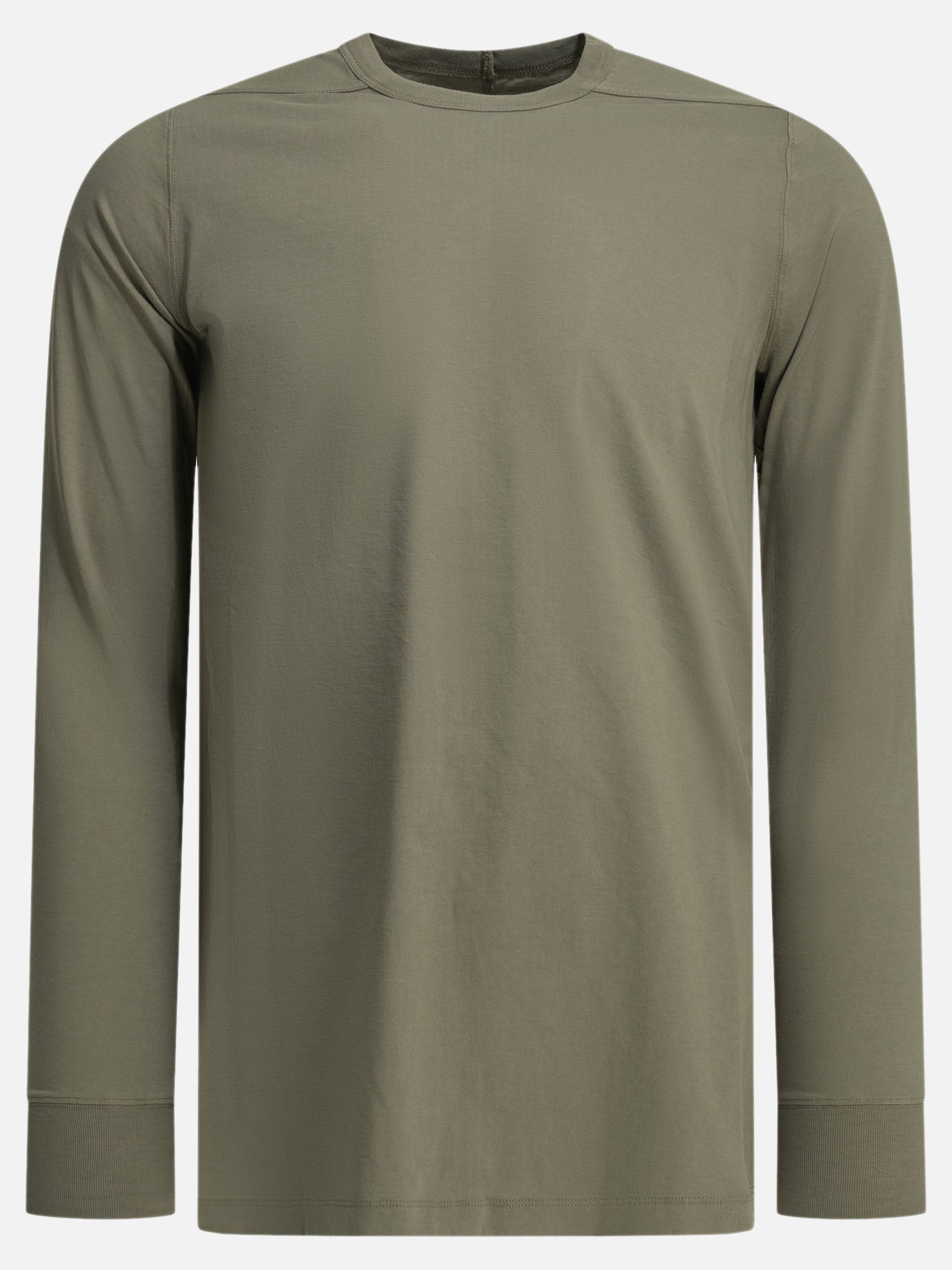 Crewneck t-shirts Solid colour  Grey - Rick Owens Men | PDP | VIETTI Online Store | Zoom-Modal
