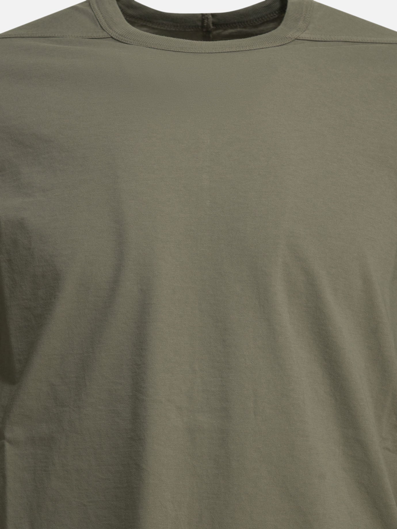 Crewneck t-shirts Solid colour  Grey - Rick Owens Men | PDP | VIETTI Online Store | thumbnail_5