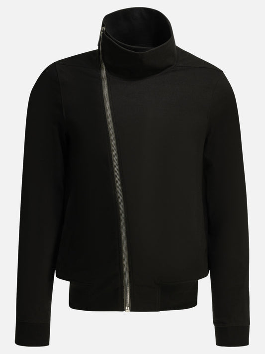 Full zip sweatshirts Solid colour  Black - Rick Owens Men | VIETTI Online Store 
