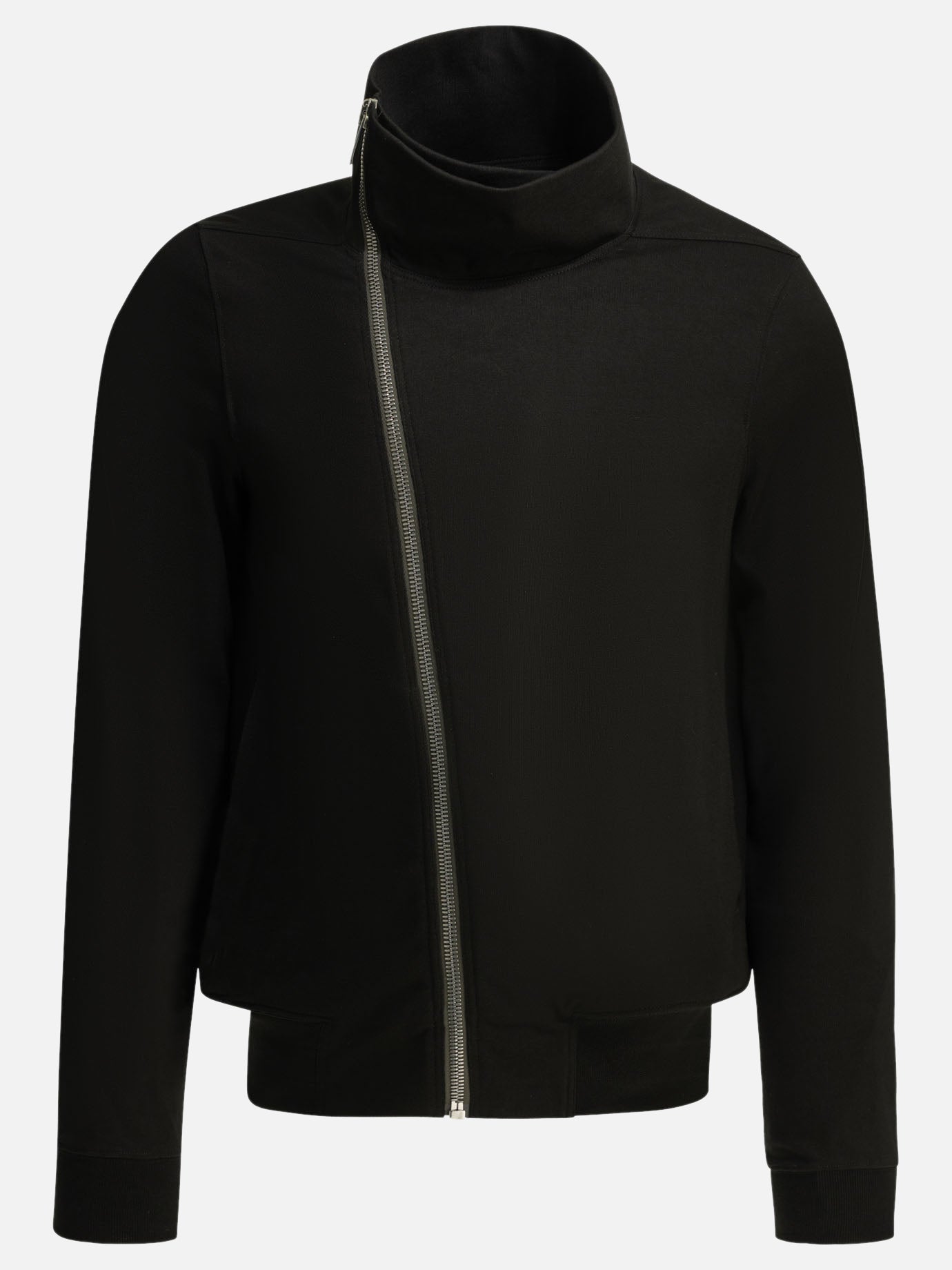 Full zip sweatshirts Solid colour  Black - Rick Owens Men | PDP | VIETTI Online Store | Zoom-Modal
