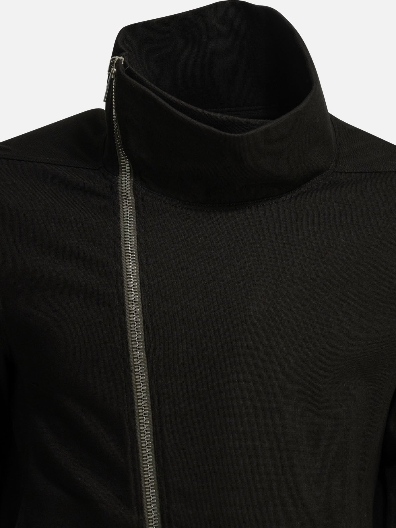Full zip sweatshirts Solid colour  Black - Rick Owens Men | PDP | VIETTI Online Store | Zoom-Modal_5
