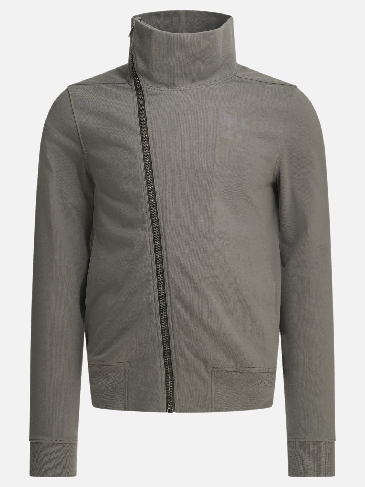 Full zip sweatshirts Solid colour  Grey - Rick Owens Men | PDP | VIETTI Online Store | thumbnail