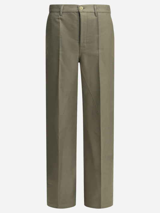 Pantaloni da lavoro Solid colour  Grigio - Rick Owens Uomo | PLP | VIETTI Online Store 
