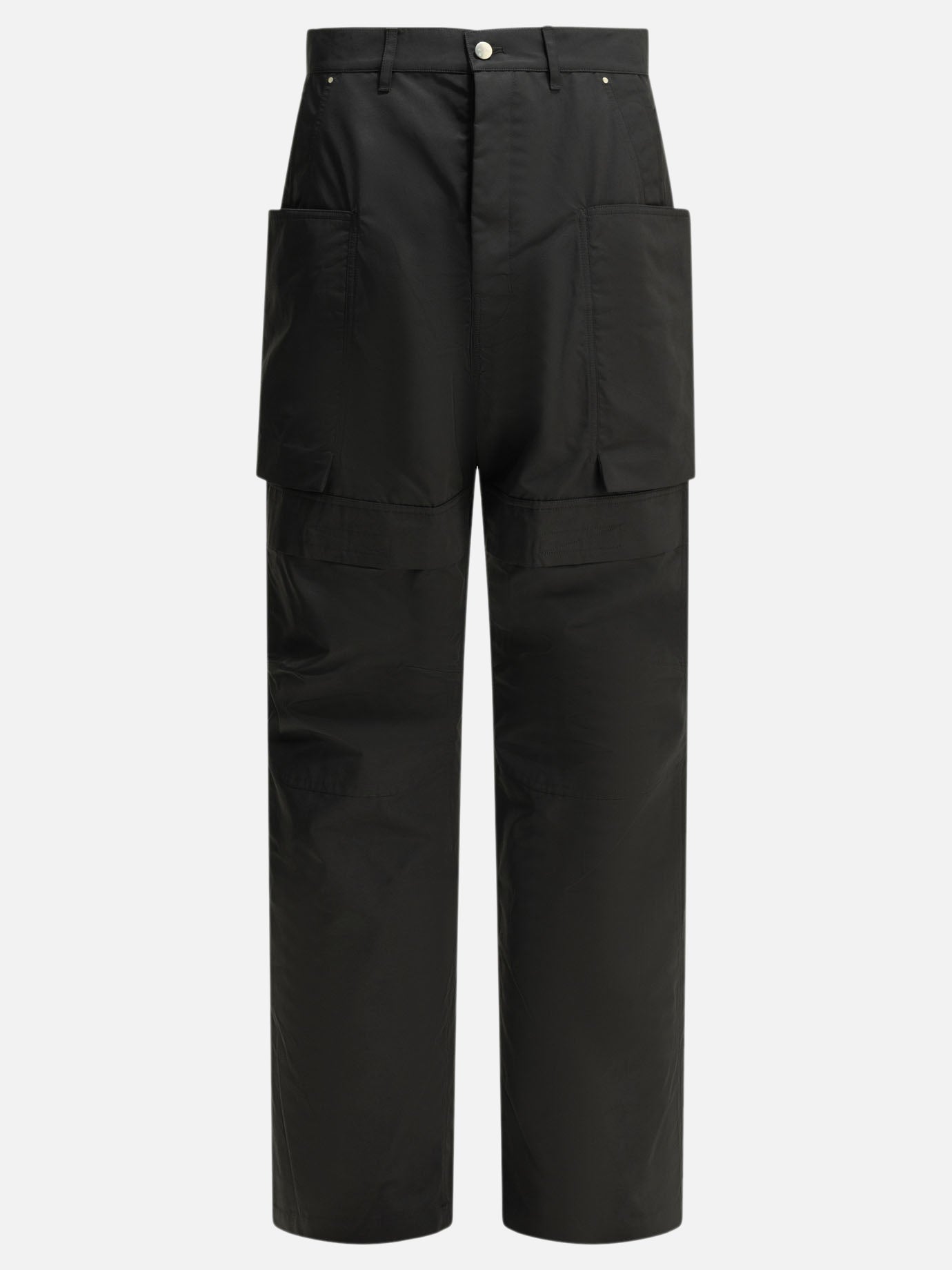 Cargo & parachute trousers Solid colour  Black - Rick Owens Men | PDP | VIETTI Online Store | thumbnail