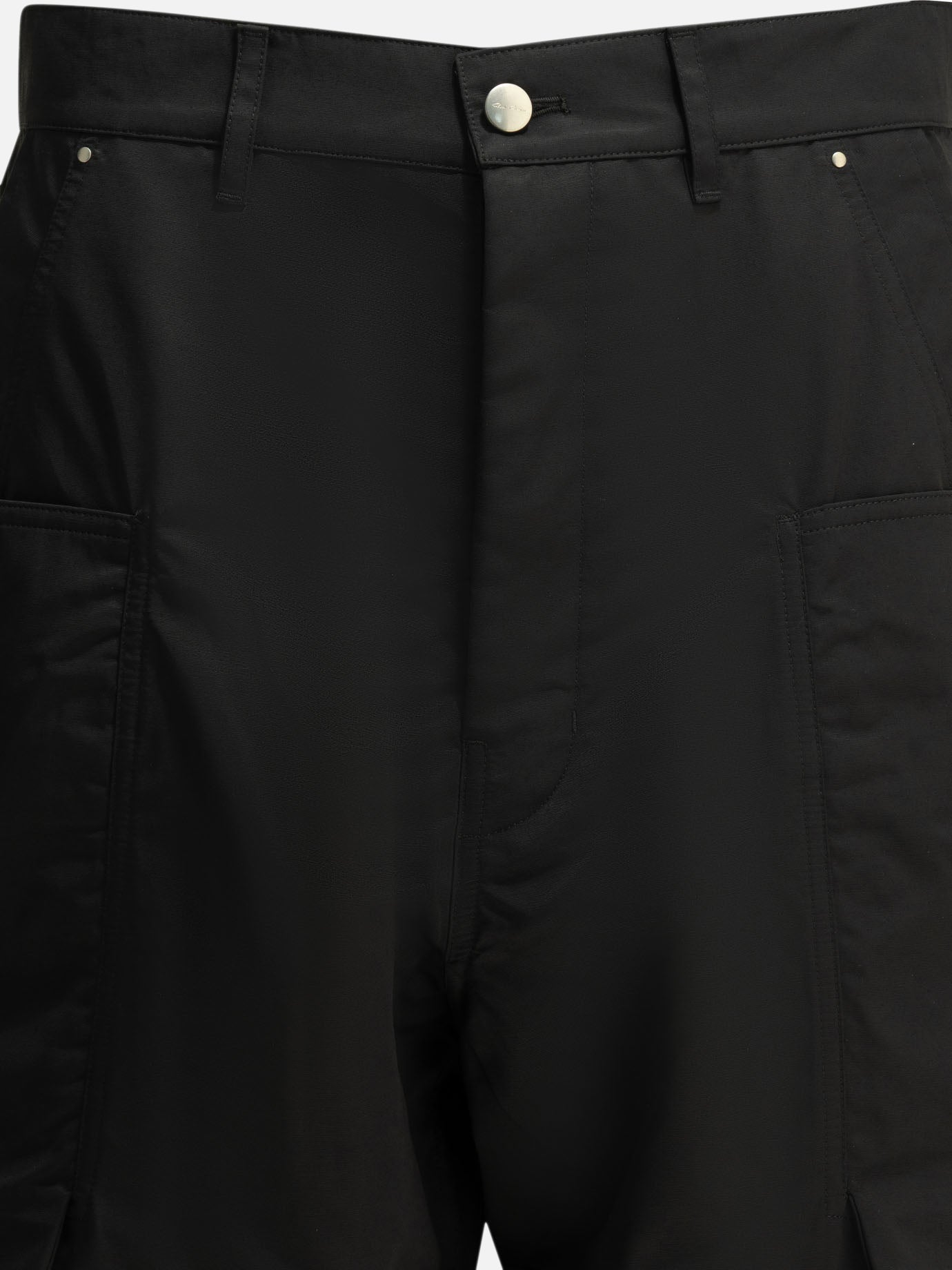 Cargo & parachute trousers Solid colour  Black - Rick Owens Men | PDP | VIETTI Online Store | thumbnail_5