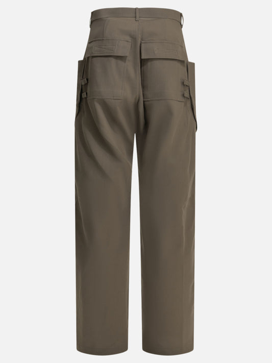 Cargo & parachute trousers Solid colour  Grey - Rick Owens Men | PLP | VIETTI Online Store | 2
