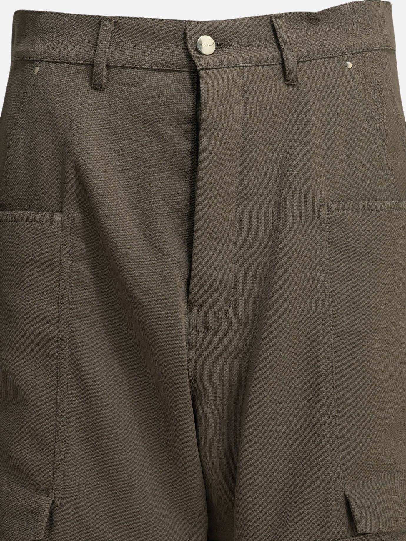 Cargo & parachute trousers Solid colour  Grey - Rick Owens Men | PDP | VIETTI Online Store | Zoom-Modal_5
