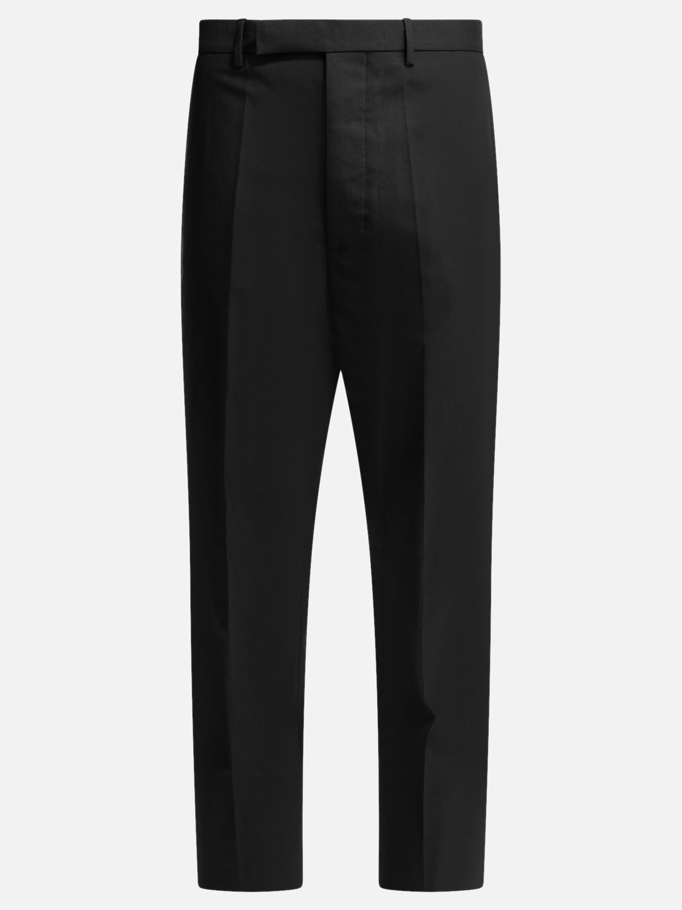Tailored trousers Solid colour  Black - Rick Owens Men | PDP | VIETTI Online Store | Zoom-Modal
