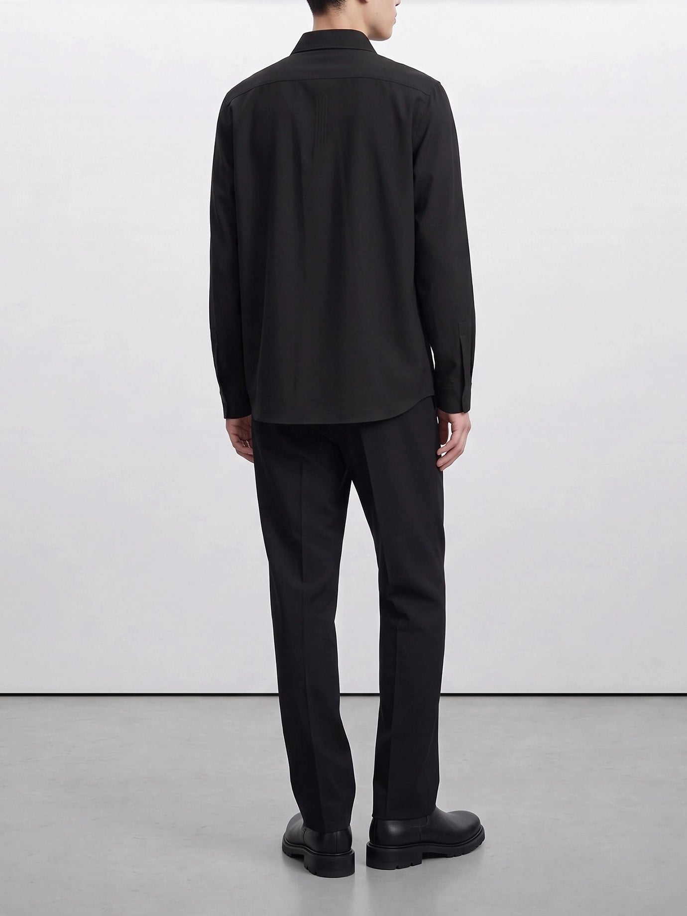 Tailored trousers Solid colour  Black - Rick Owens Men | PDP | VIETTI Online Store | thumbnail_6