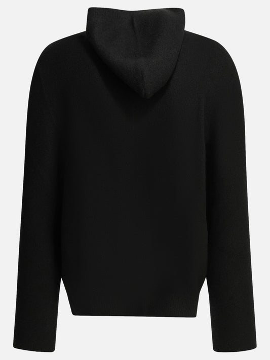 Zipped sweaters Solid colour  Black - Rick Owens Men | VIETTI Online Store | 2
