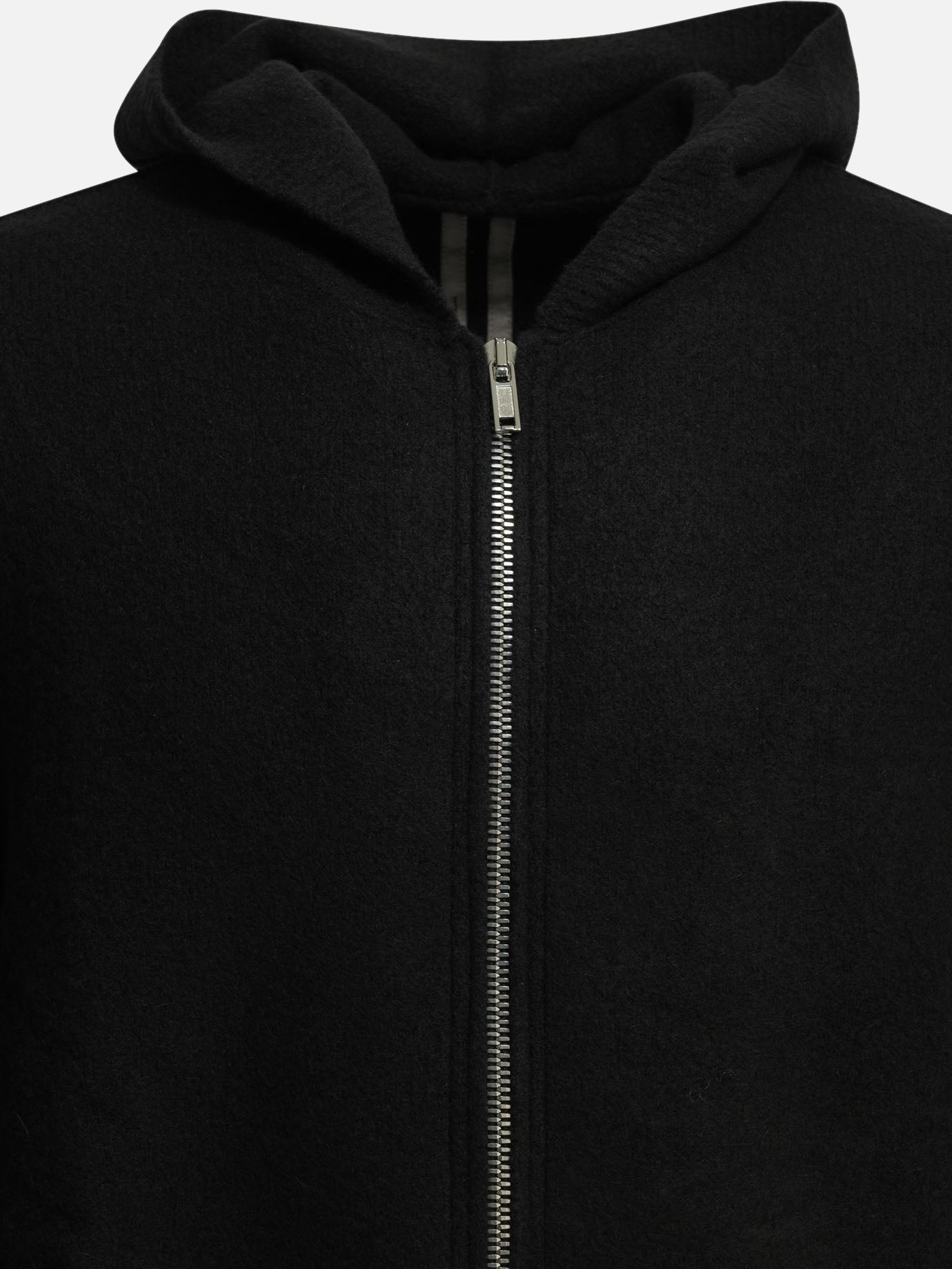 Maglioni con zip Solid colour  Nero - Rick Owens Uomo | PDP | VIETTI Online Store | thumbnail_5