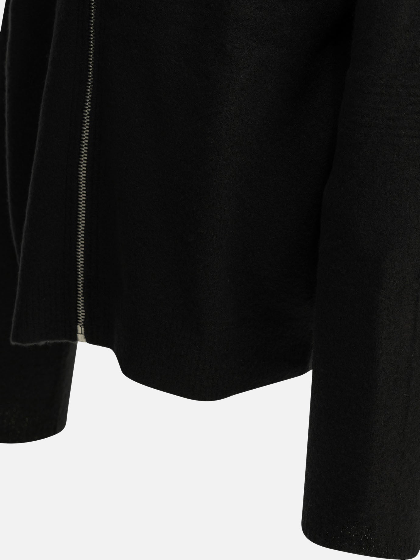 Maglioni con zip Solid colour  Nero - Rick Owens Uomo | PDP | VIETTI Online Store | Zoom-Modal_6
