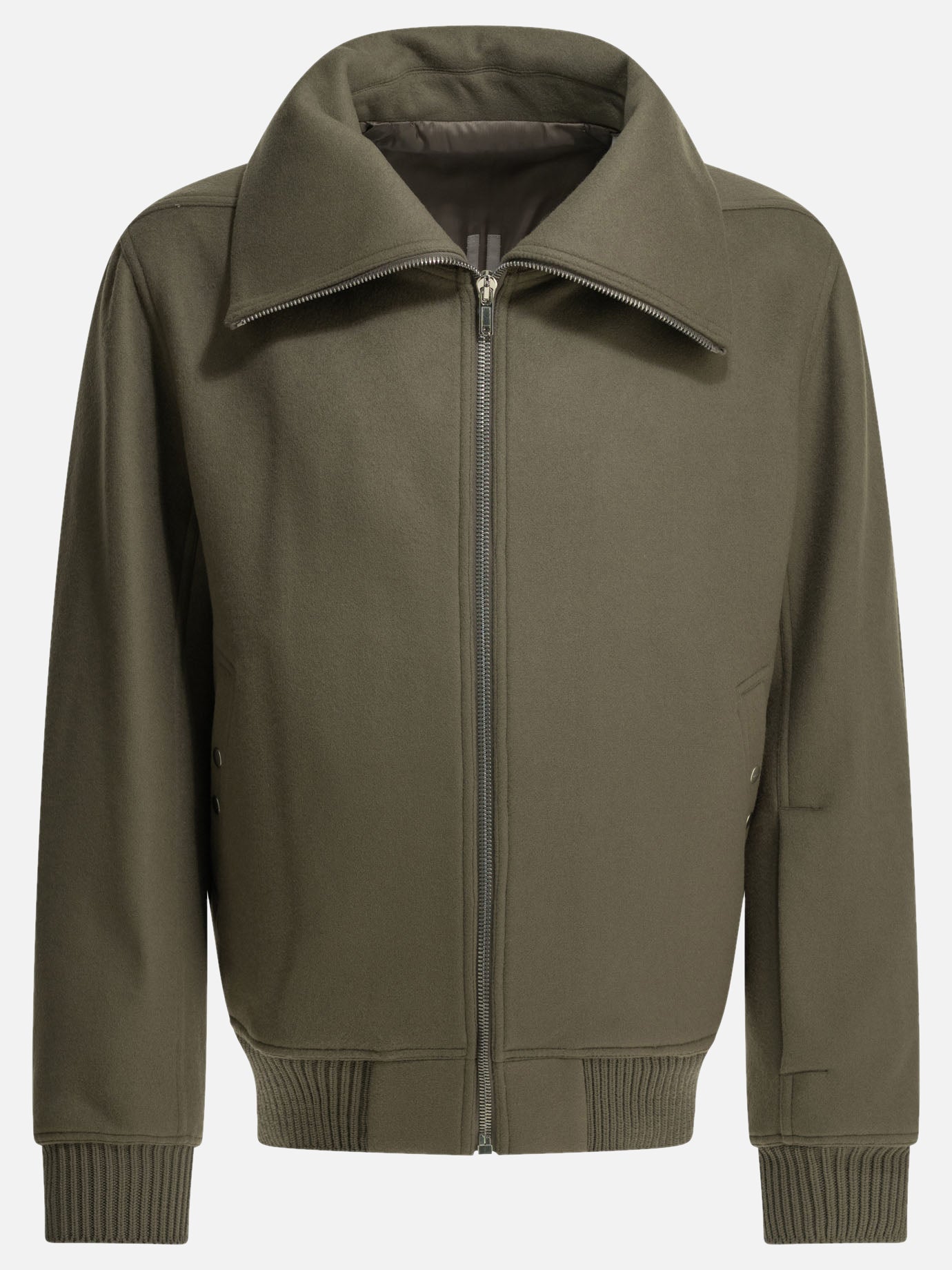 Bomber Solid colour  Grigio - Rick Owens Uomo | PDP | VIETTI Online Store | thumbnail