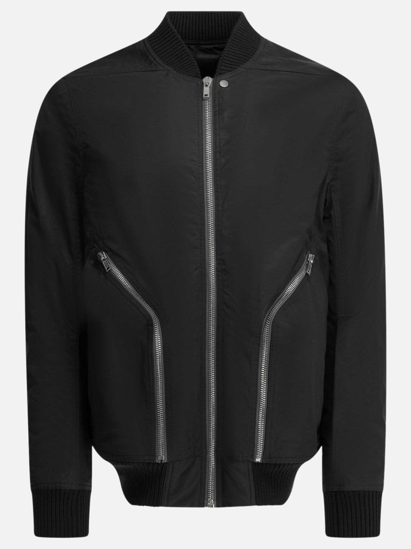 Bomber jackets Solid colour  Black - Rick Owens Men | PDP | VIETTI Online Store | Zoom-Modal
