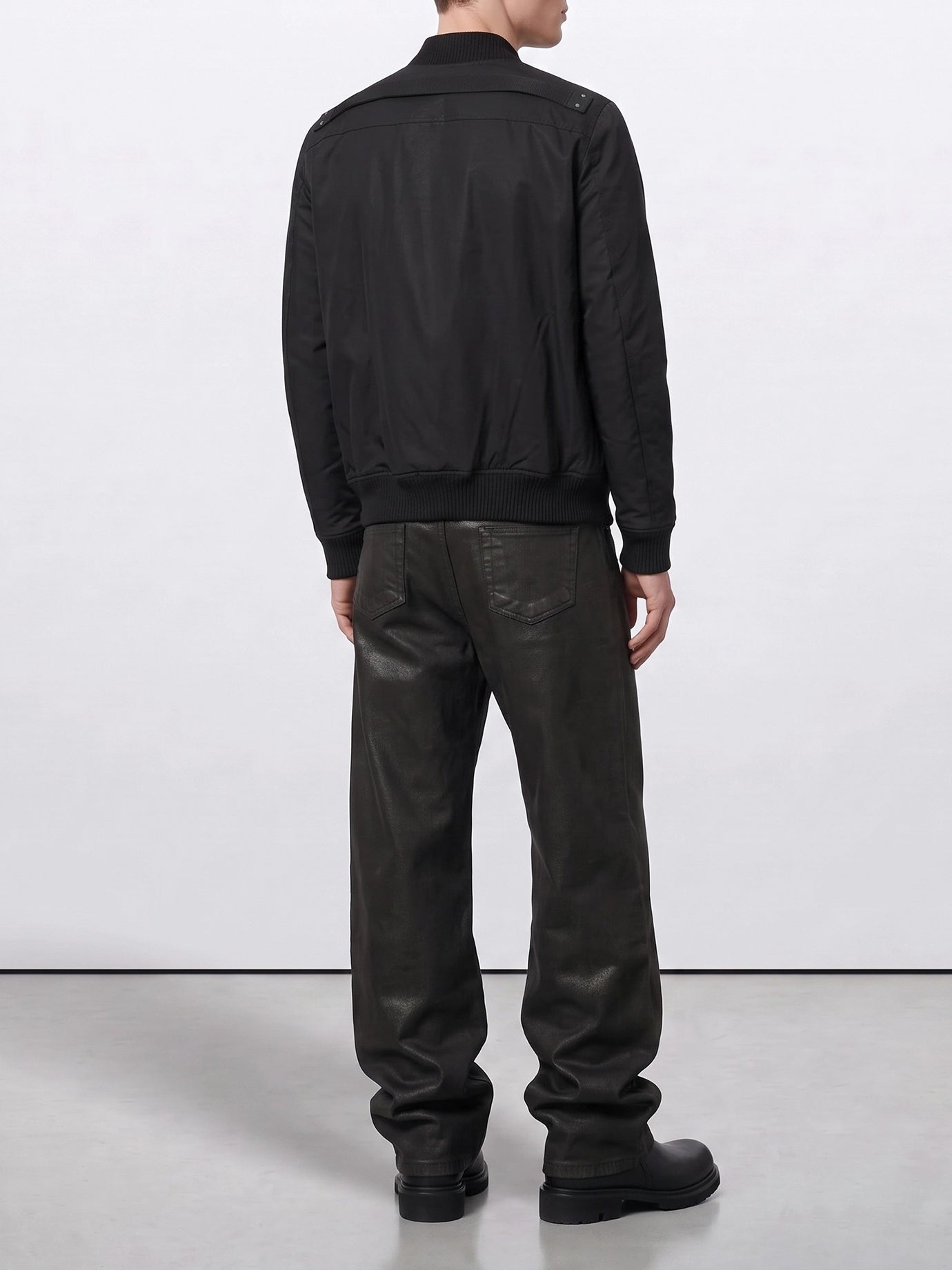 Bomber jackets Solid colour  Black - Rick Owens Men | PDP | VIETTI Online Store | Zoom-Modal_3
