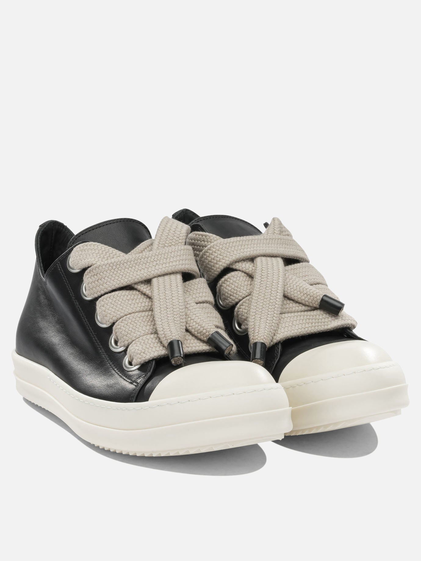 Sneaker basse 100% cow leather - 100% thermoplastic rubber  Nero - Rick Owens Uomo | PDP | VIETTI Online Store | Zoom-Modal_2

