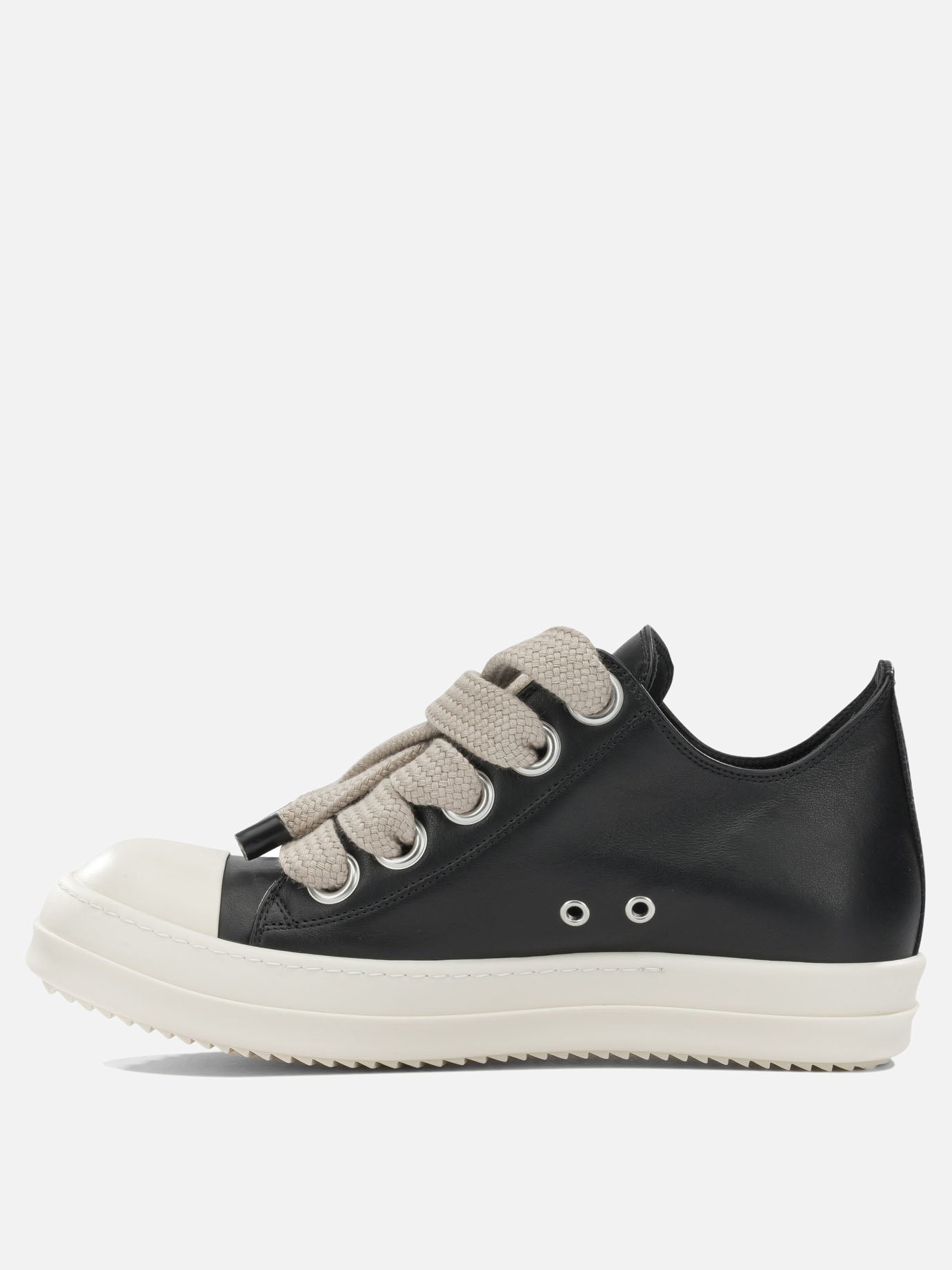 Sneaker basse 100% cow leather - 100% thermoplastic rubber  Nero - Rick Owens Uomo | PDP | VIETTI Online Store | Zoom-Modal_3
