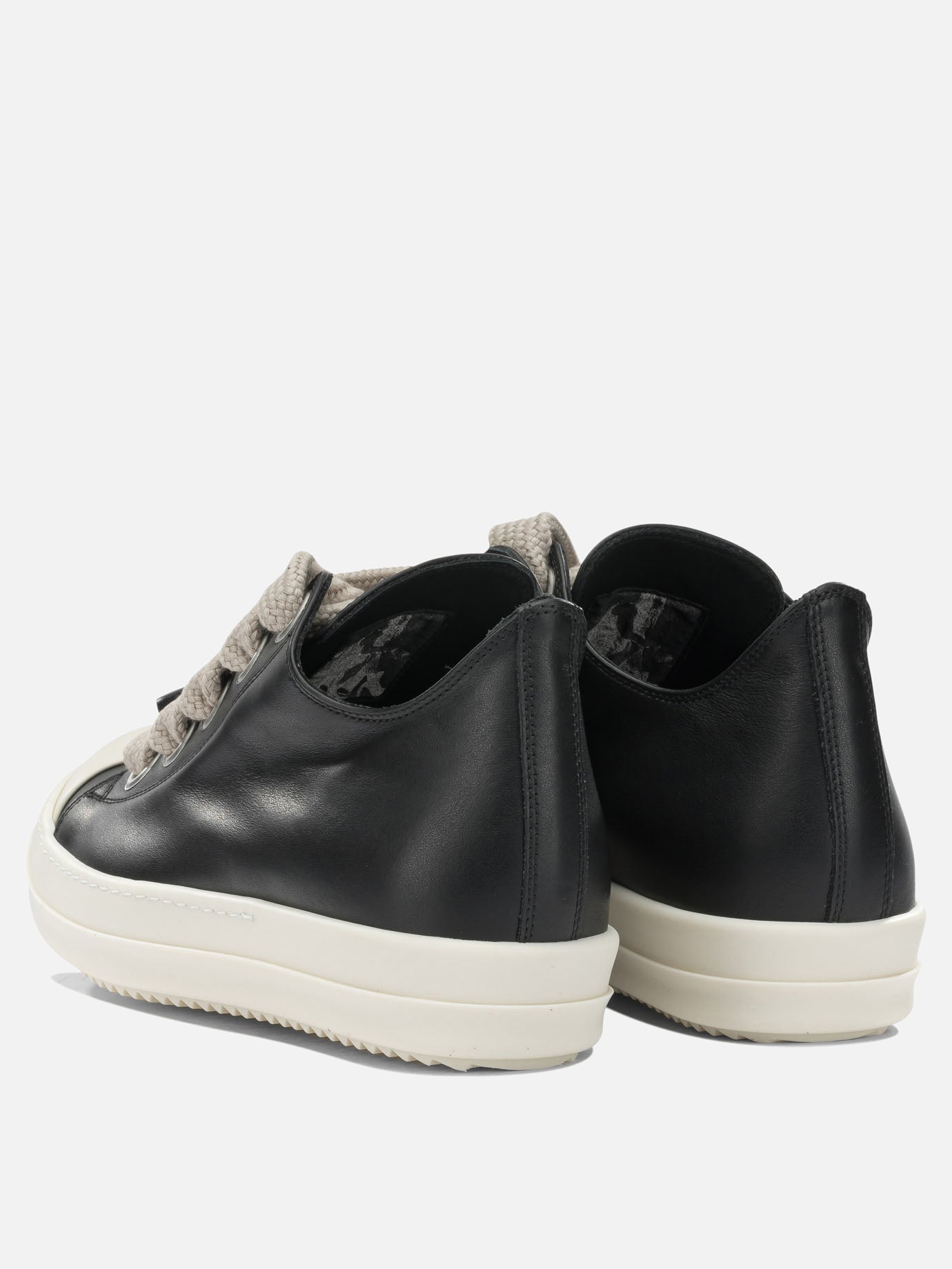 Sneaker basse 100% cow leather - 100% thermoplastic rubber  Nero - Rick Owens Uomo | PDP | VIETTI Online Store | Zoom-Modal_4
