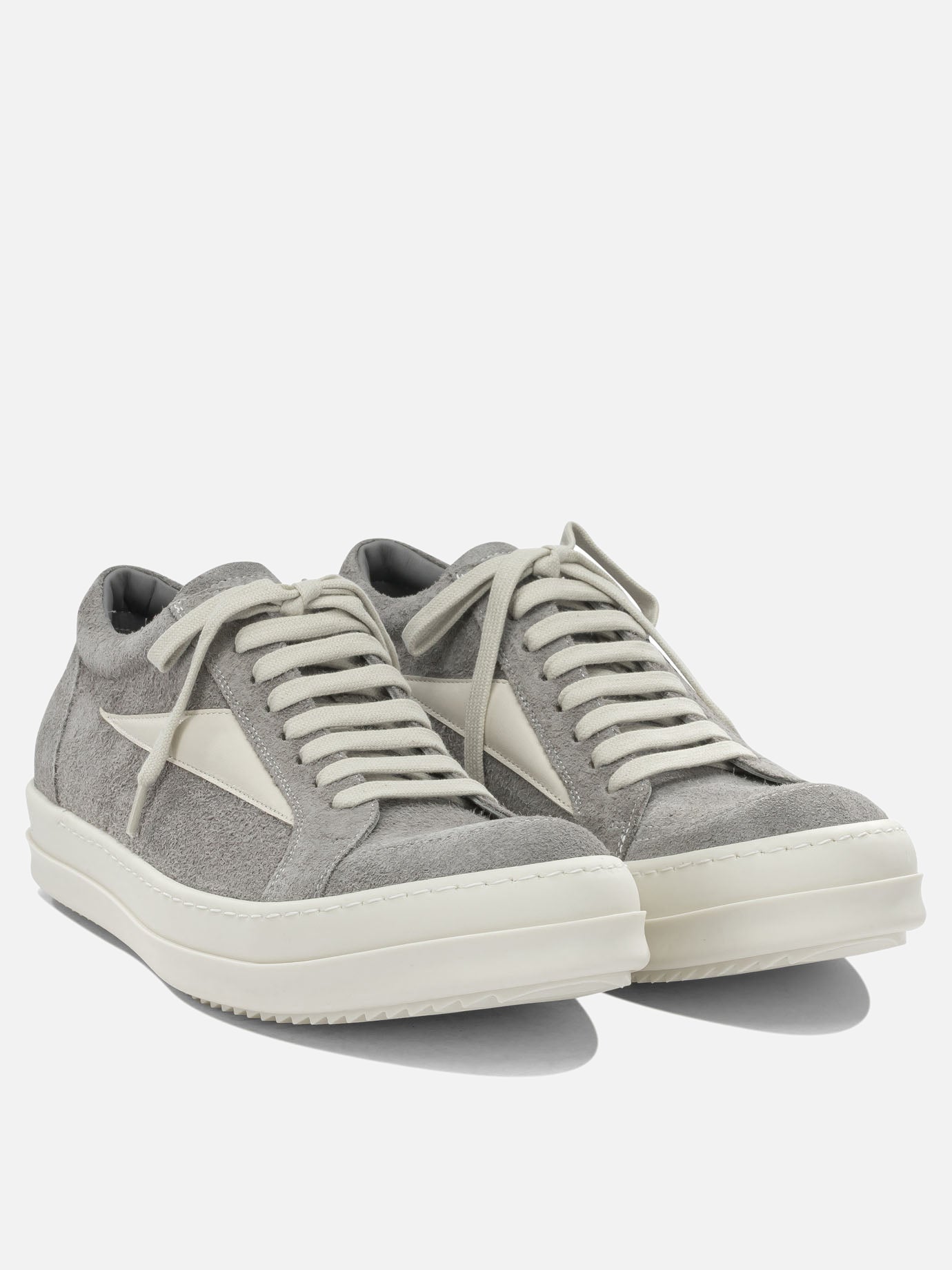 Sneaker basse 100% calf leather - 100% thermoplastic rubber  Grigio - Rick Owens Uomo | PDP | VIETTI Online Store | Zoom-Modal_2
