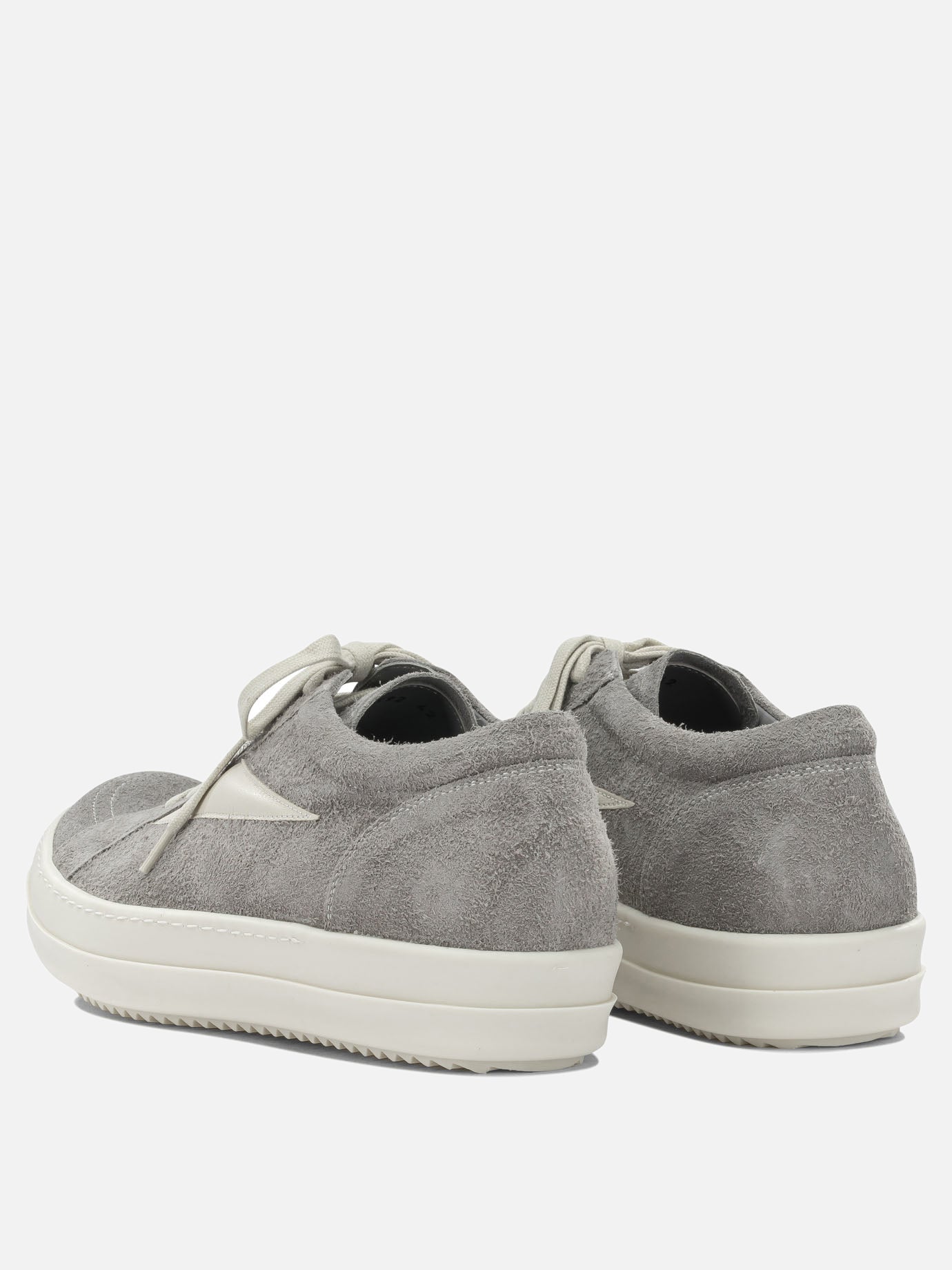 Sneaker basse 100% calf leather - 100% thermoplastic rubber  Grigio - Rick Owens Uomo | PDP | VIETTI Online Store | thumbnail_4