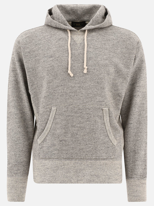 Felpe con cappuccio Solid colour  Grigio - RRL by Ralph Lauren Uomo | PDP | VIETTI Online Store 
