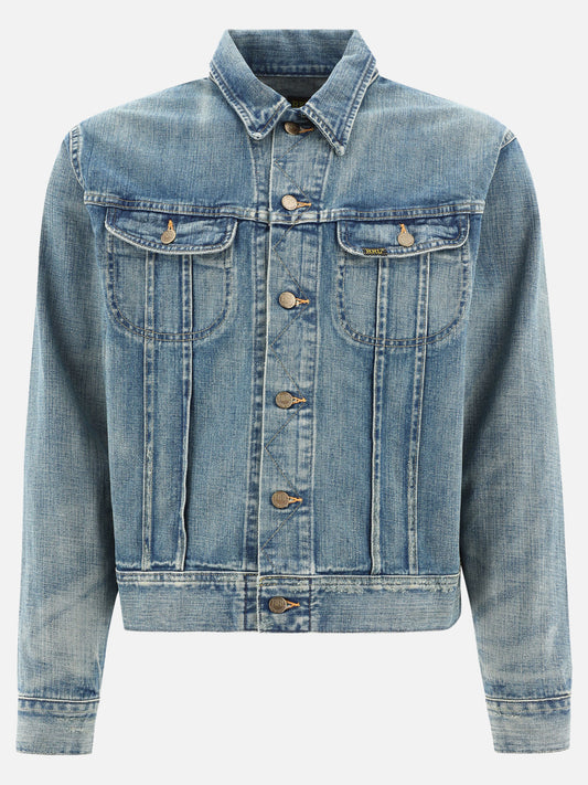 Giacche in denim Solid colour  Blu - RRL by Ralph Lauren Uomo | VIETTI Online Store 
