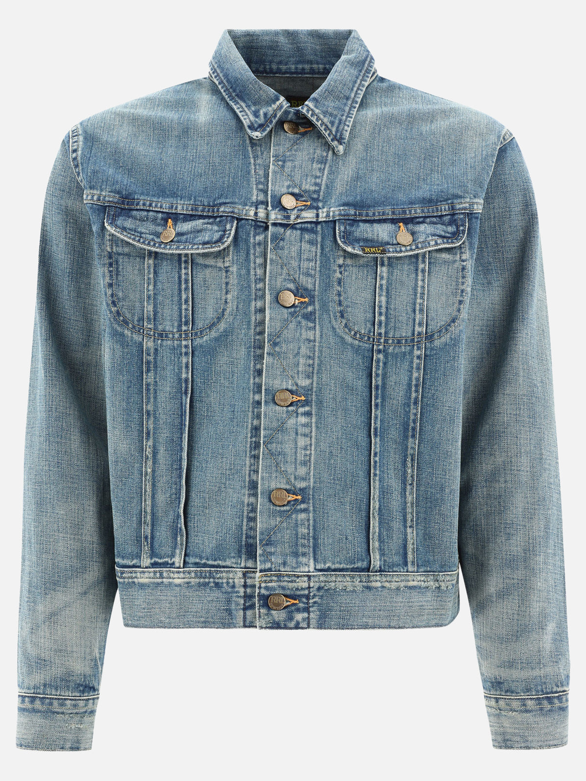 RRL by Ralph Lauren "Leeland Indigo" denim jacket Blue - VIETTI