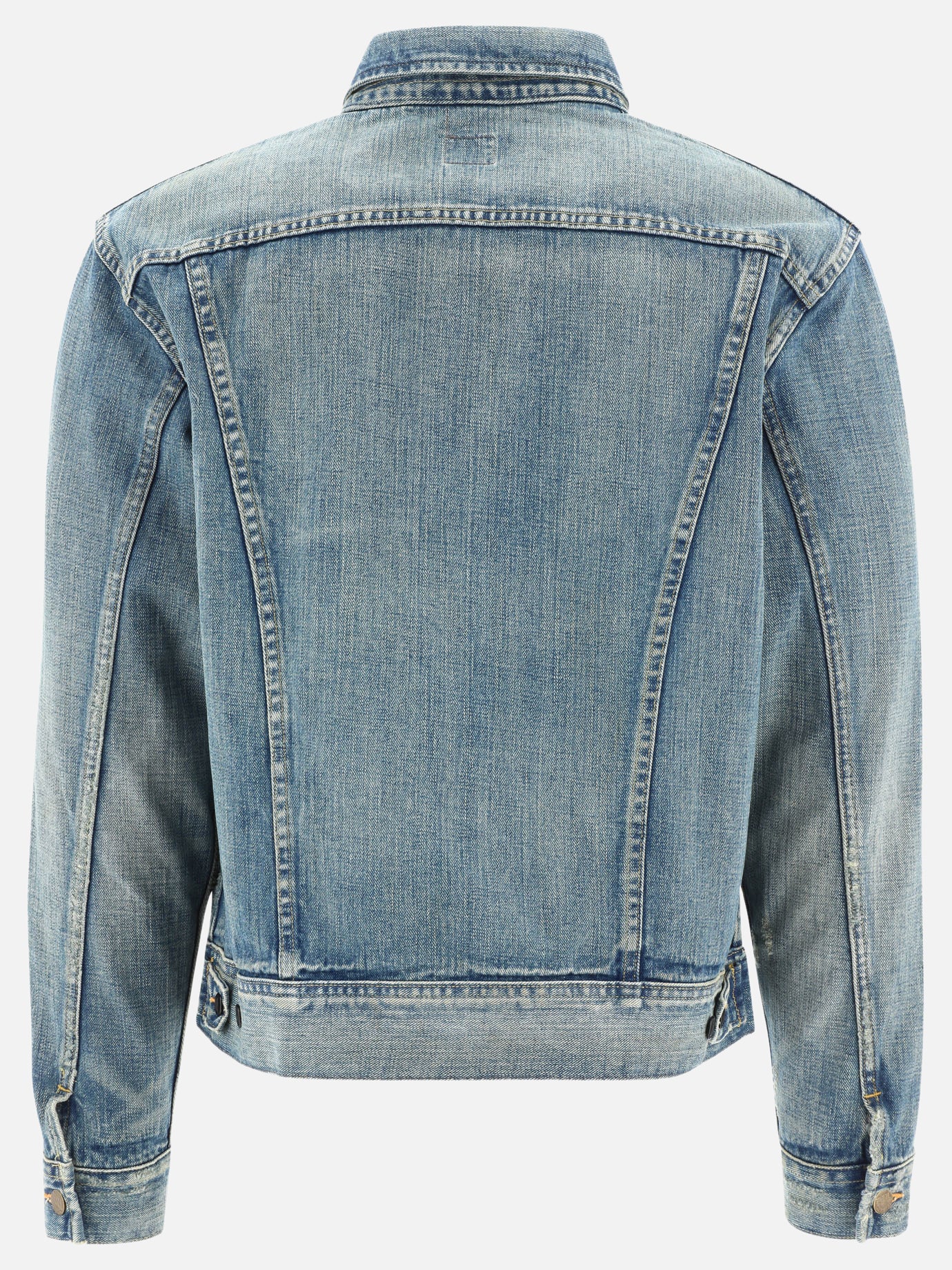 Giacche in denim Solid colour  Blu - RRL by Ralph Lauren Uomo | PDP | VIETTI Online Store | Zoom-Modal_2
