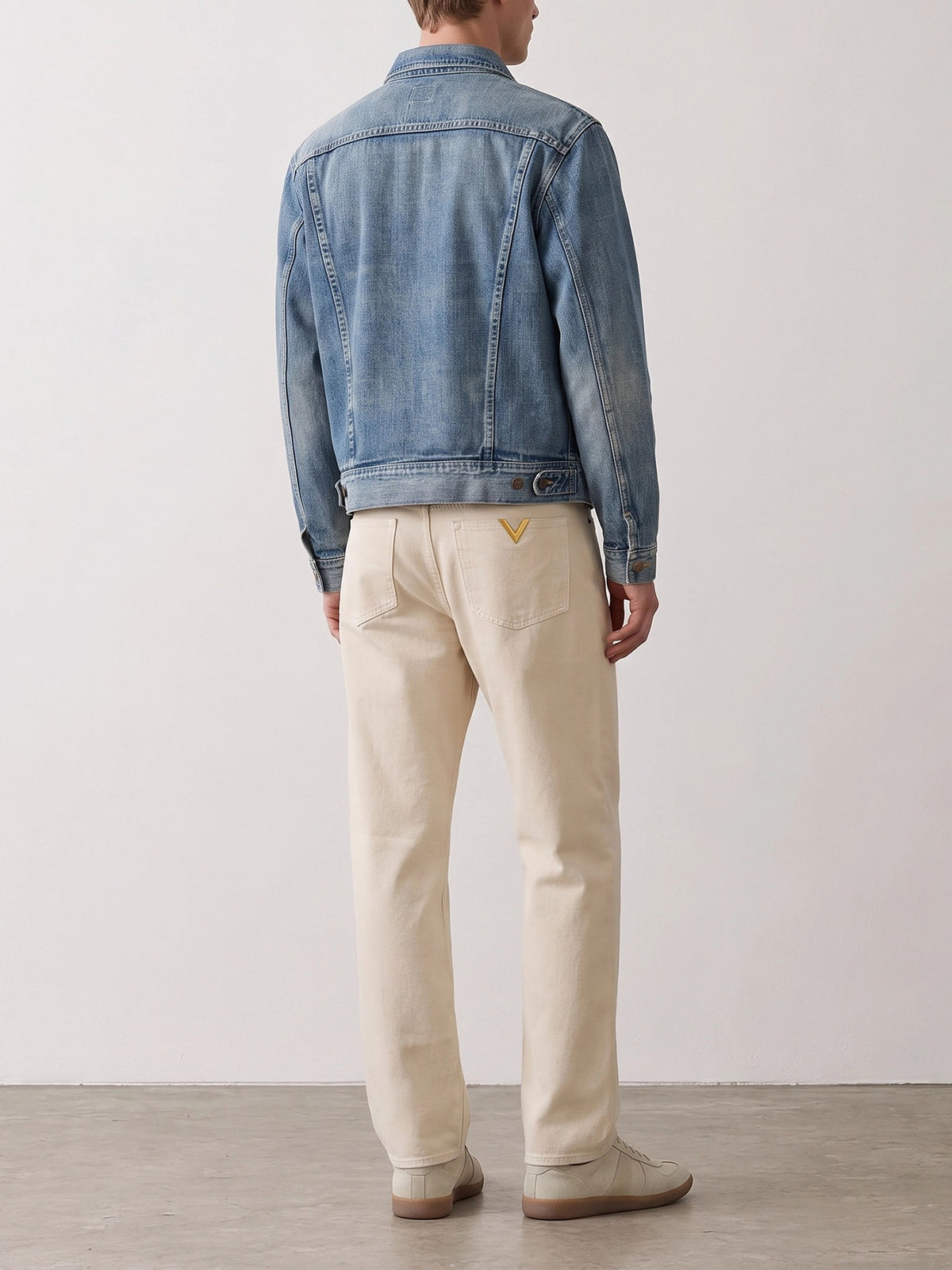RRL by Ralph Lauren "Leeland Indigo" denim jacket Blue - VIETTI