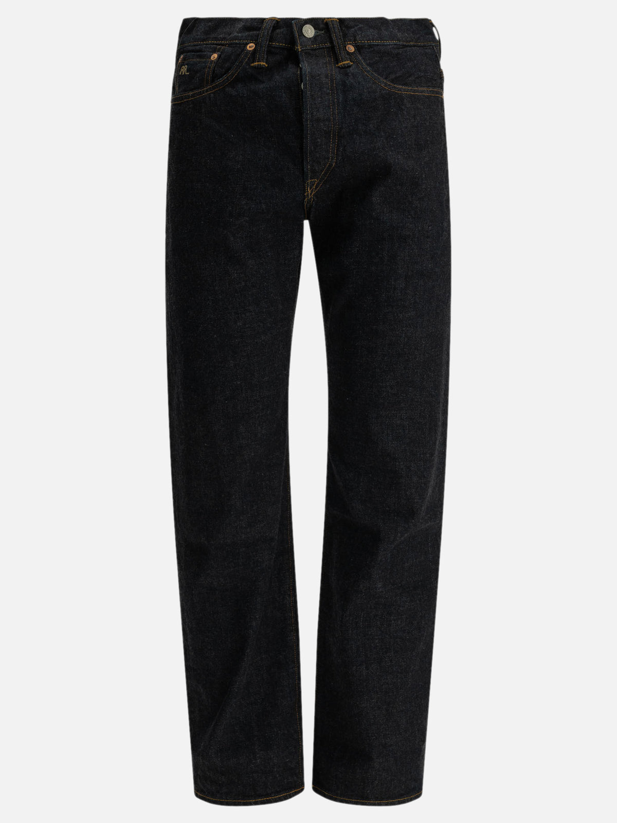 RRL by Ralph Lauren "Vintage 5-Pocket" Straight-Leg Jeans Blue

