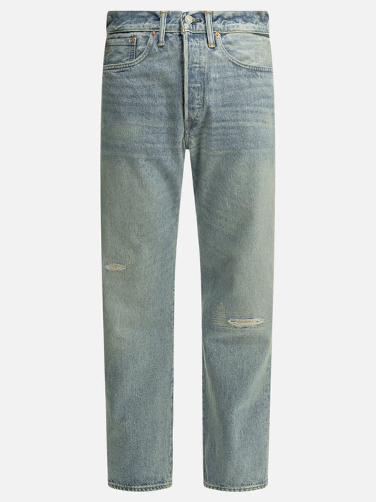 Straight-leg jeans Solid colour  Light blue - RRL by Ralph Lauren Men | PLP | VIETTI Online Store 
