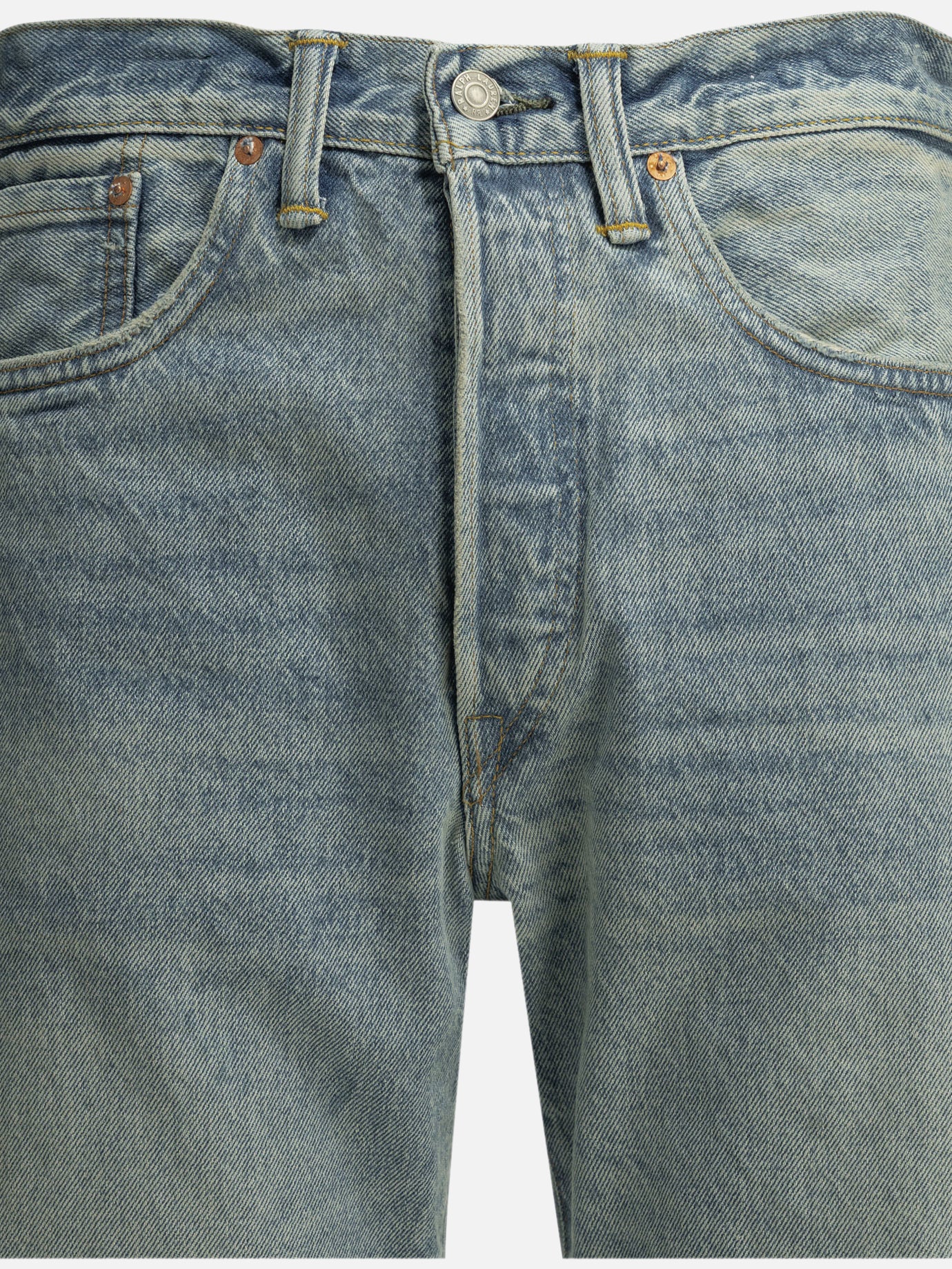 Straight-leg jeans Solid colour  Light blue - RRL by Ralph Lauren Men | PDP | VIETTI Online Store | Zoom-Modal_5
