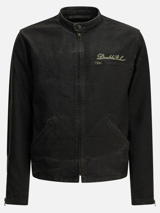 Giacche leggere & Trapuntate Logo  Nero - RRL by Ralph Lauren Uomo | PDP | VIETTI Online Store 
