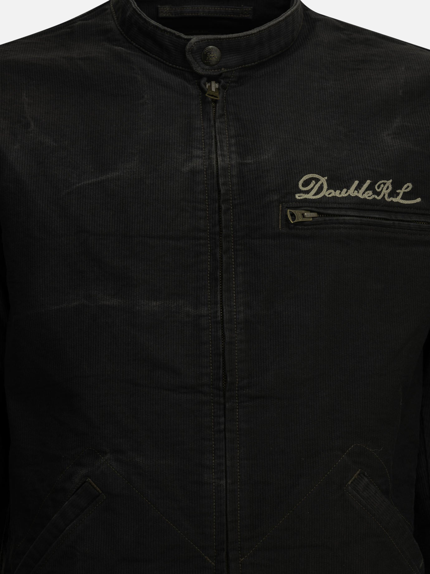 Giacche leggere & Trapuntate Logo  Nero - RRL by Ralph Lauren Uomo | PDP | VIETTI Online Store | thumbnail_3