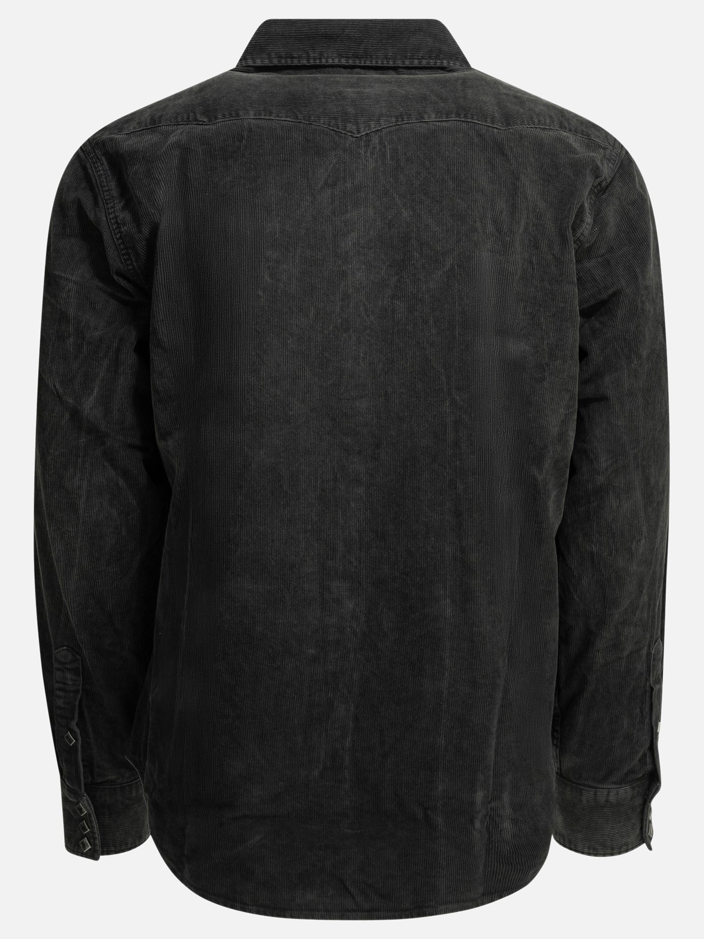 Camicie casual Solid colour  Nero - RRL by Ralph Lauren Uomo | PDP | VIETTI Online Store | Zoom-Modal_2
