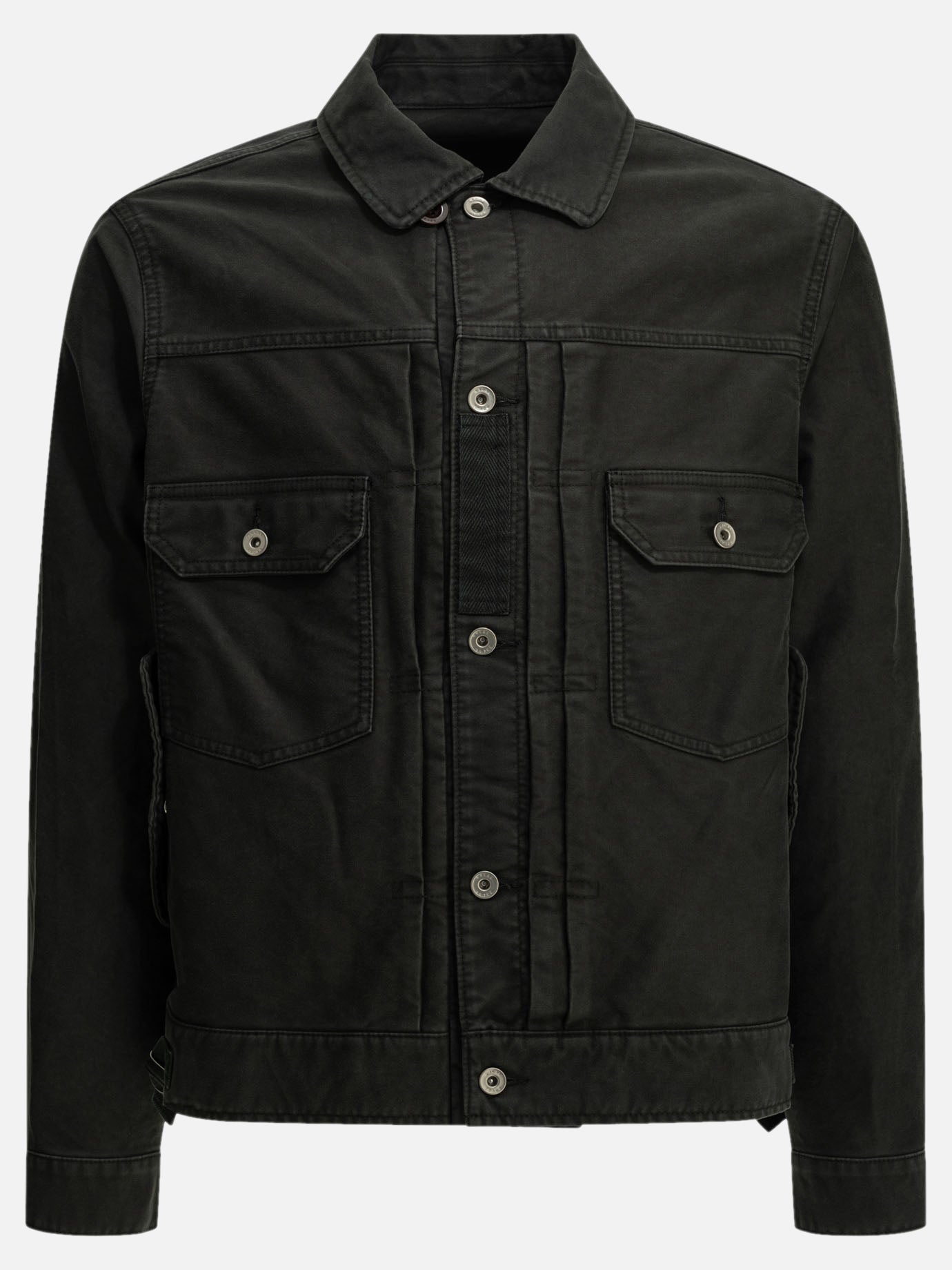 Quilted & Utility Jackets Solid colour  Black - Sacai Men | PDP | VIETTI Online Store | thumbnail