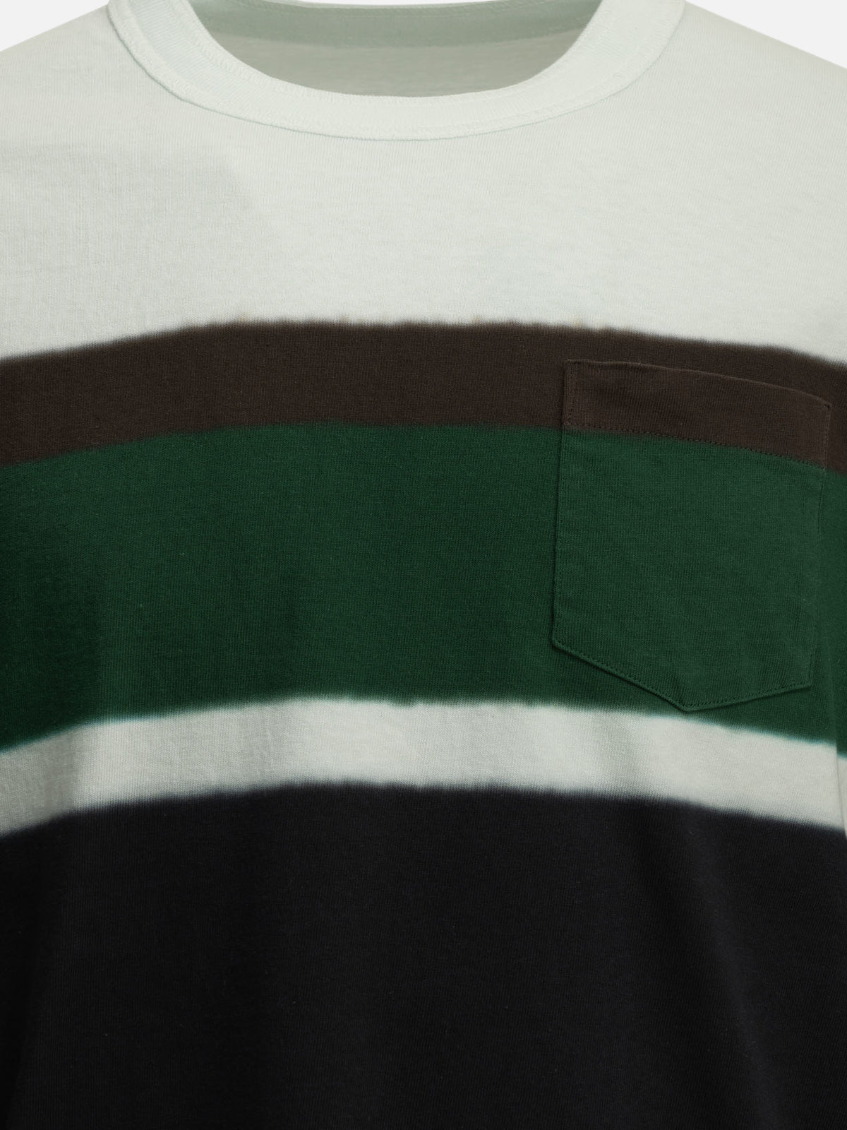 Sacai "Chusen Dyed" Crew-Neck T-Shirt Multicolor

