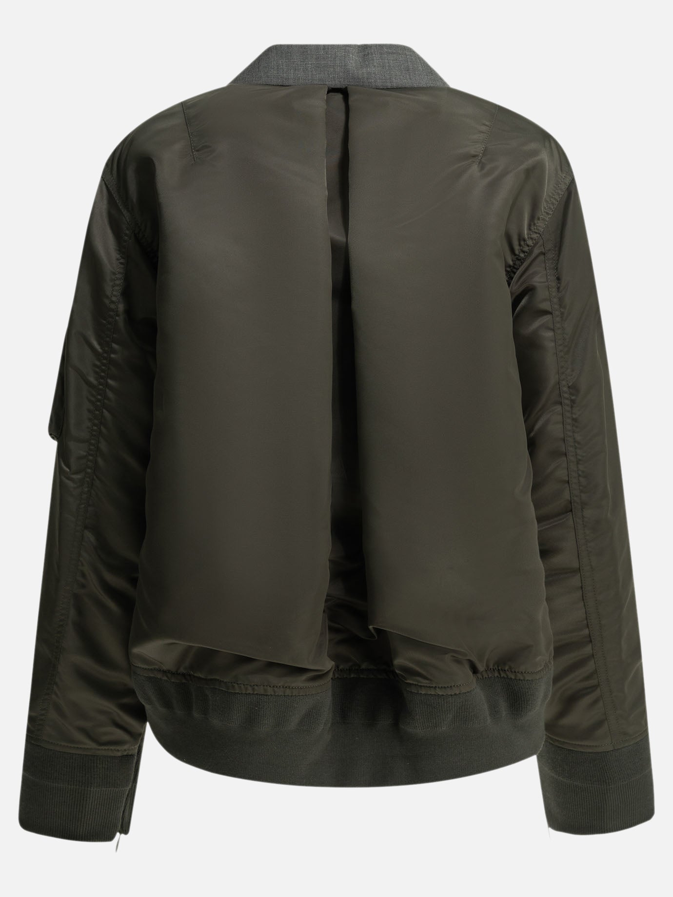 Blazers Solid colour  Grey - Sacai Women | PDP | VIETTI Online Store | Zoom-Modal_2

