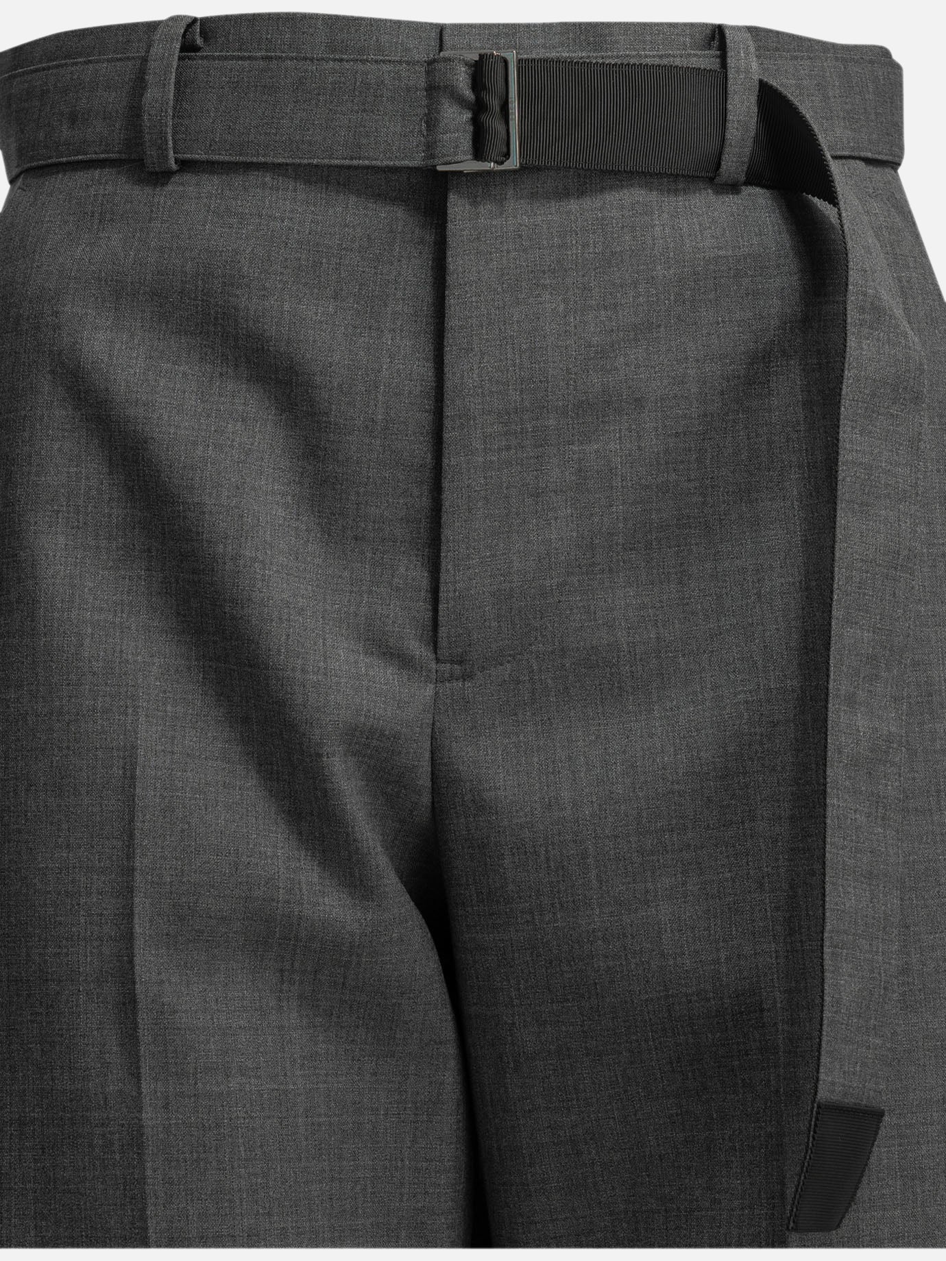Tailored trousers Solid colour  Grey - Sacai Women | PDP | VIETTI Online Store | thumbnail_3