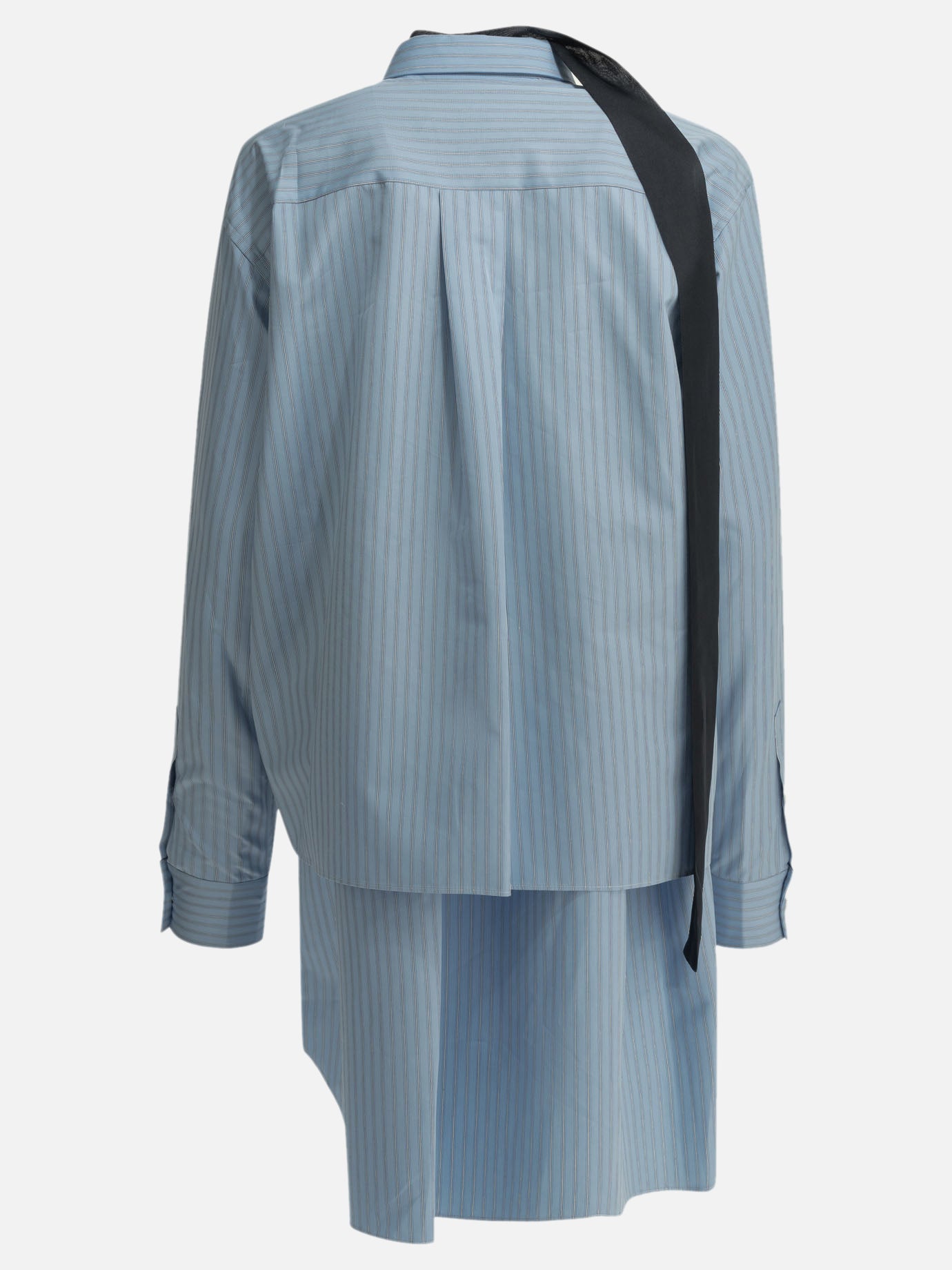 Abiti corti Striped  Azzurro - Sacai Donna | PDP | VIETTI Online Store | thumbnail_2