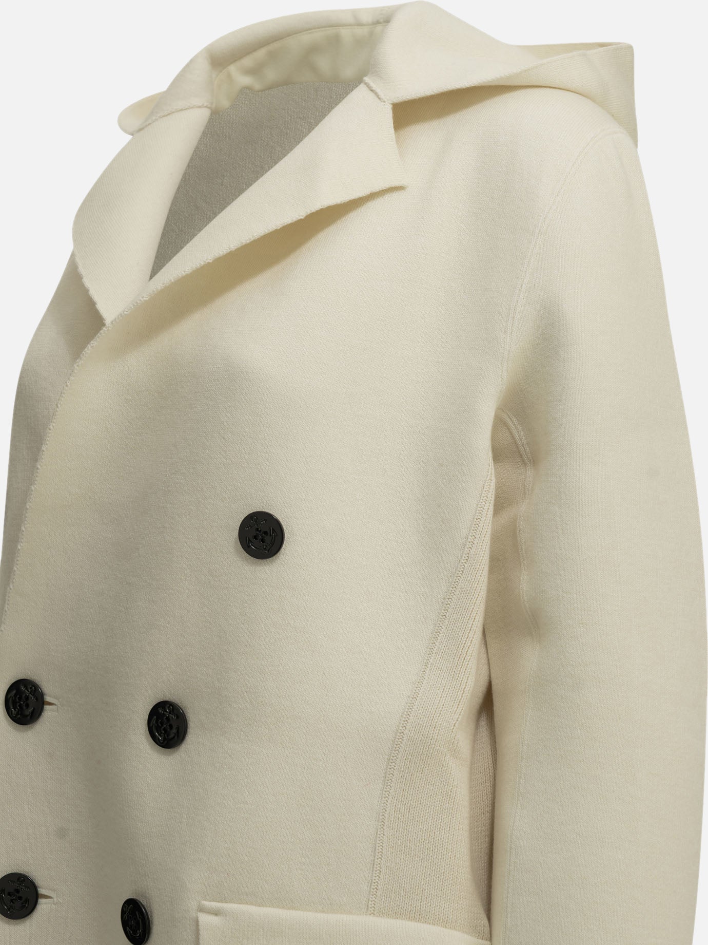 Blazers Solid colour  White - Sacai Women | PDP | VIETTI Online Store | thumbnail_4