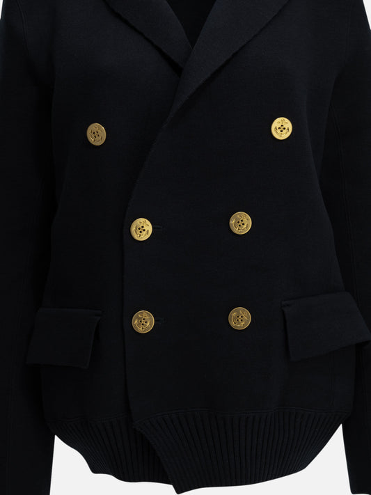 Sacai Double-breasted blazer Blue

