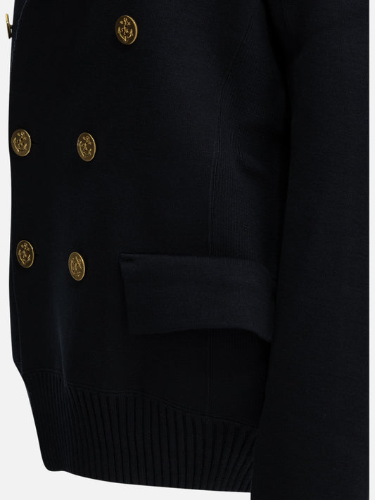 Sacai Double-breasted blazer Blue

